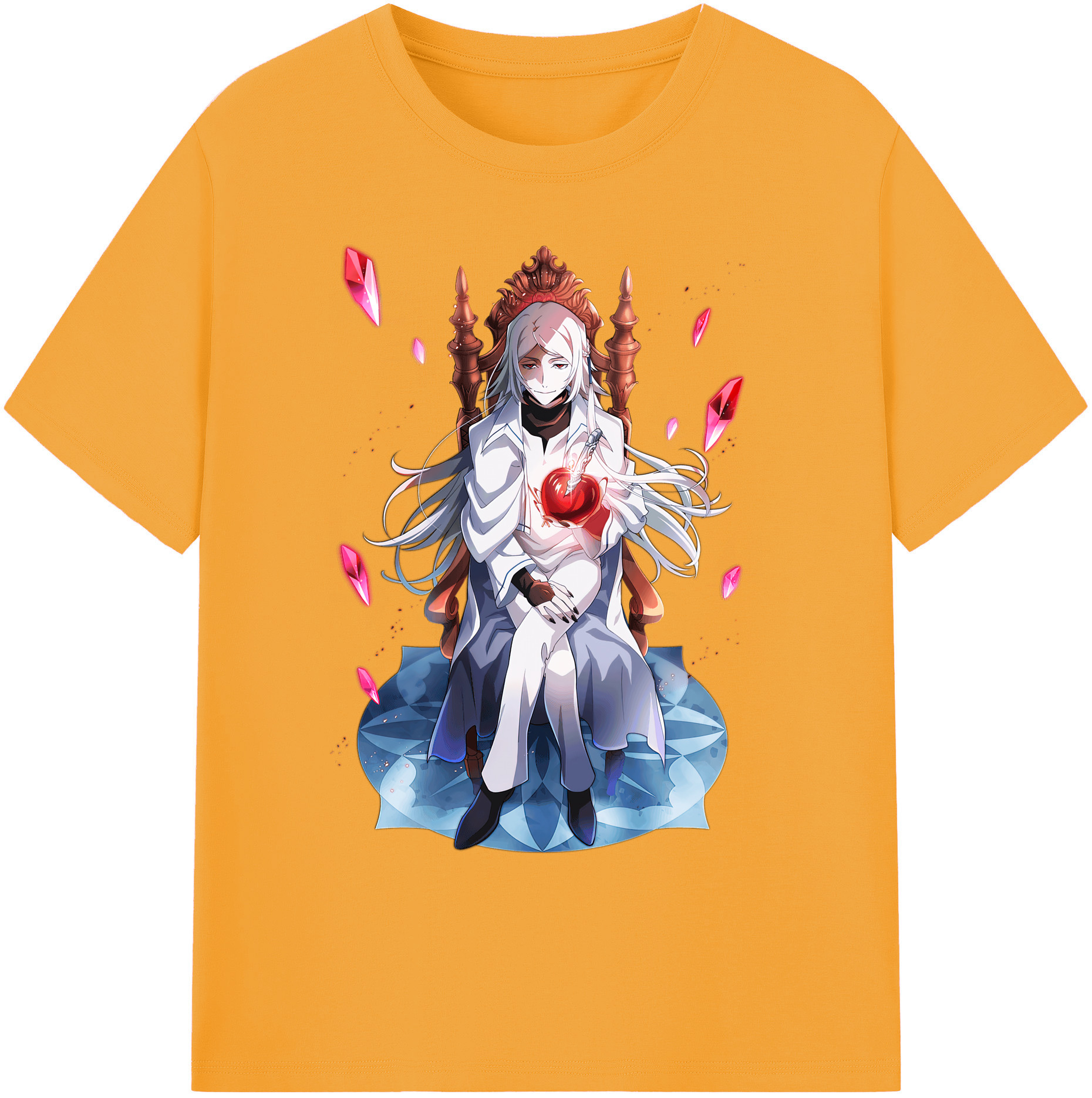 （画像用） 文豪ストレイドッグス Bungo Stray Dogs 綿100％ メンズ半袖Tシャツ｜肌触りやわらか＆通気性