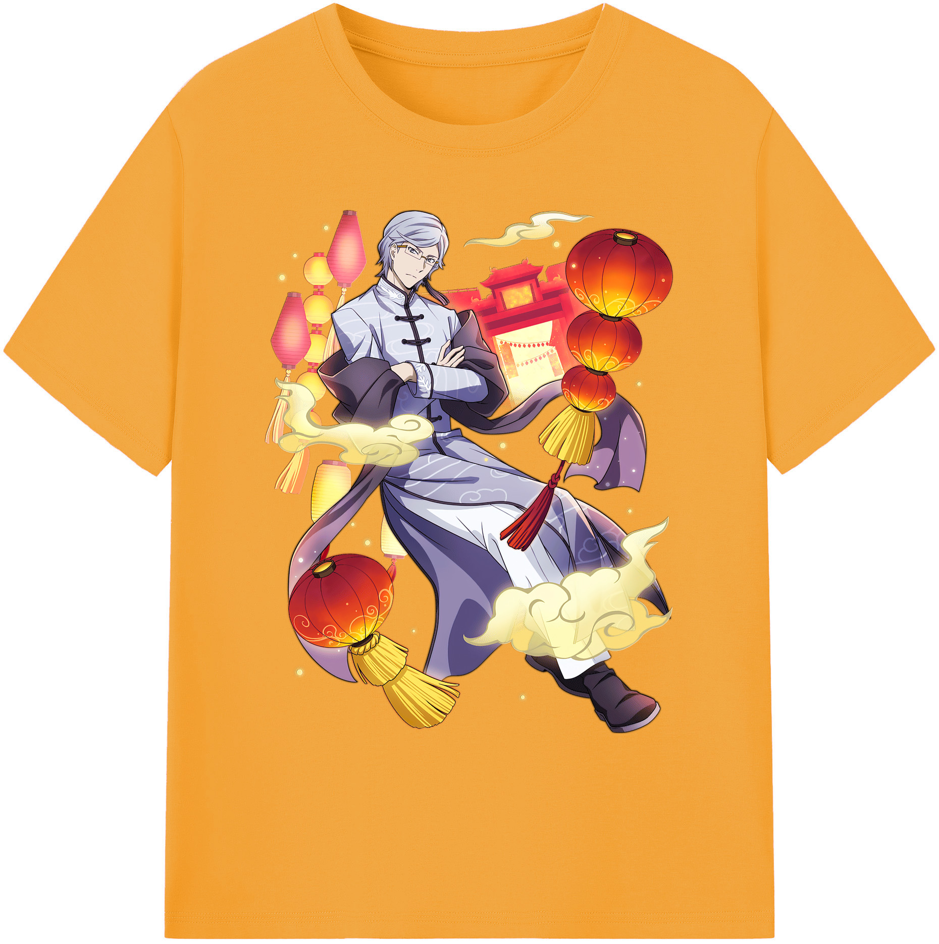 （画像用） 文豪ストレイドッグス Bungo Stray Dogs 綿100％ メンズ半袖Tシャツ｜肌触りやわらか＆通気性