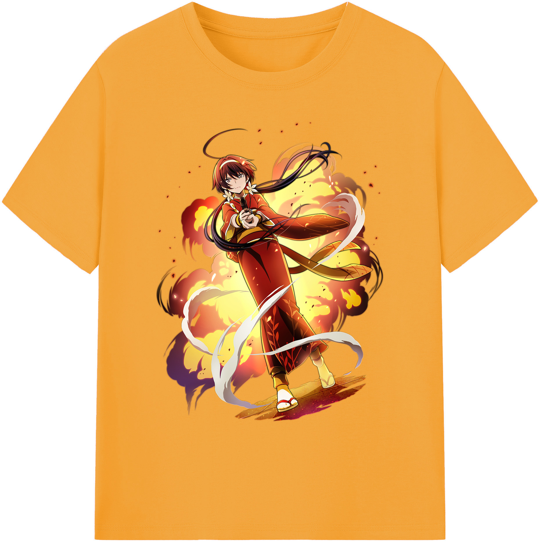 （画像用） 文豪ストレイドッグス Bungo Stray Dogs 綿100％ メンズ半袖Tシャツ｜肌触りやわらか＆通気性