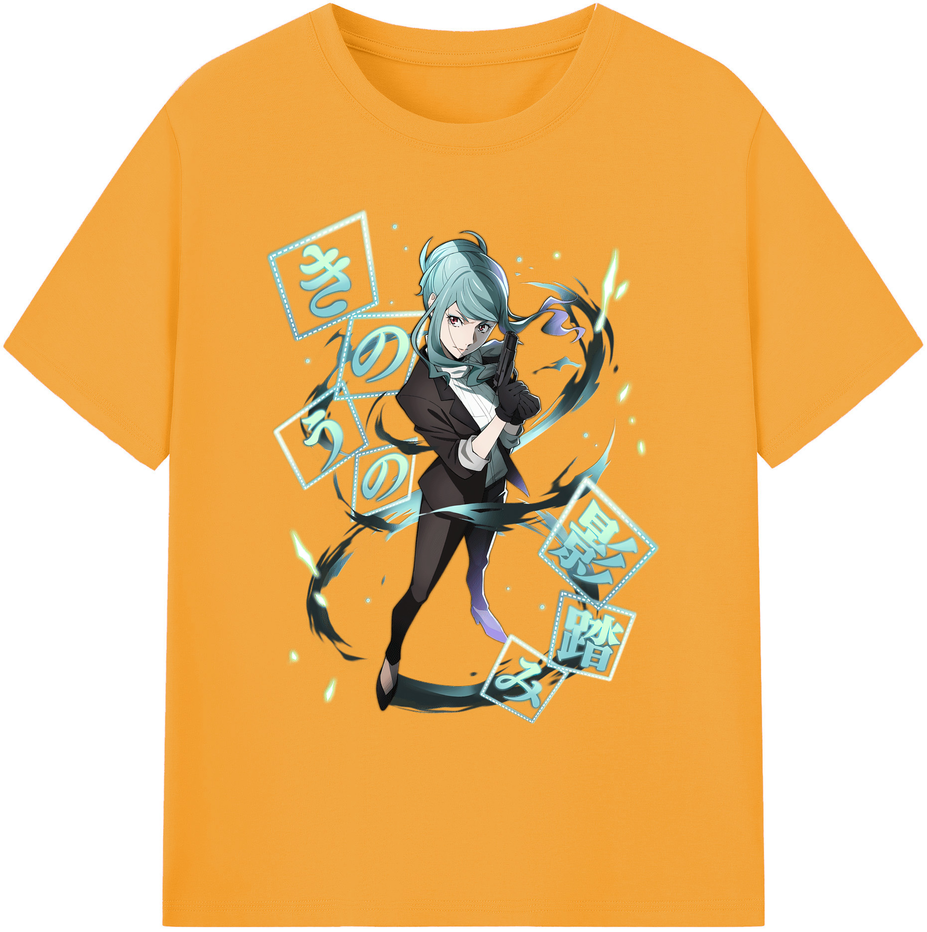 （画像用） 文豪ストレイドッグス Bungo Stray Dogs 綿100％ メンズ半袖Tシャツ｜肌触りやわらか＆通気性