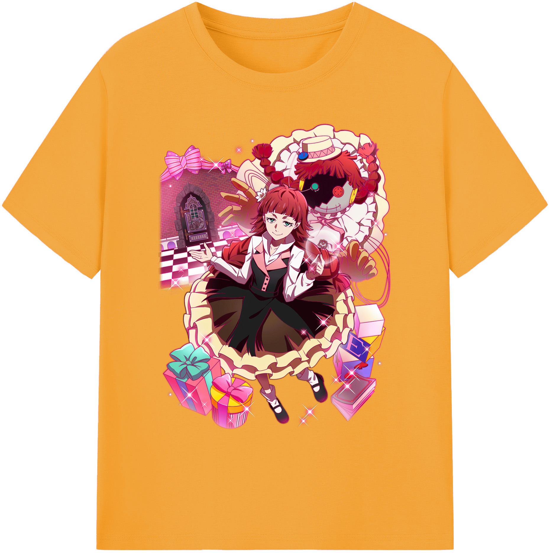 （画像用） 文豪ストレイドッグス Bungo Stray Dogs 綿100％ メンズ半袖Tシャツ｜肌触りやわらか＆通気性