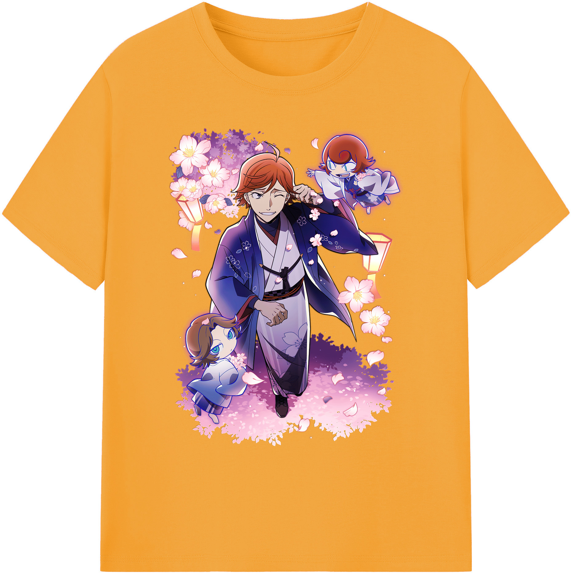 （画像用） 文豪ストレイドッグス Bungo Stray Dogs 綿100％ メンズ半袖Tシャツ｜肌触りやわらか＆通気性