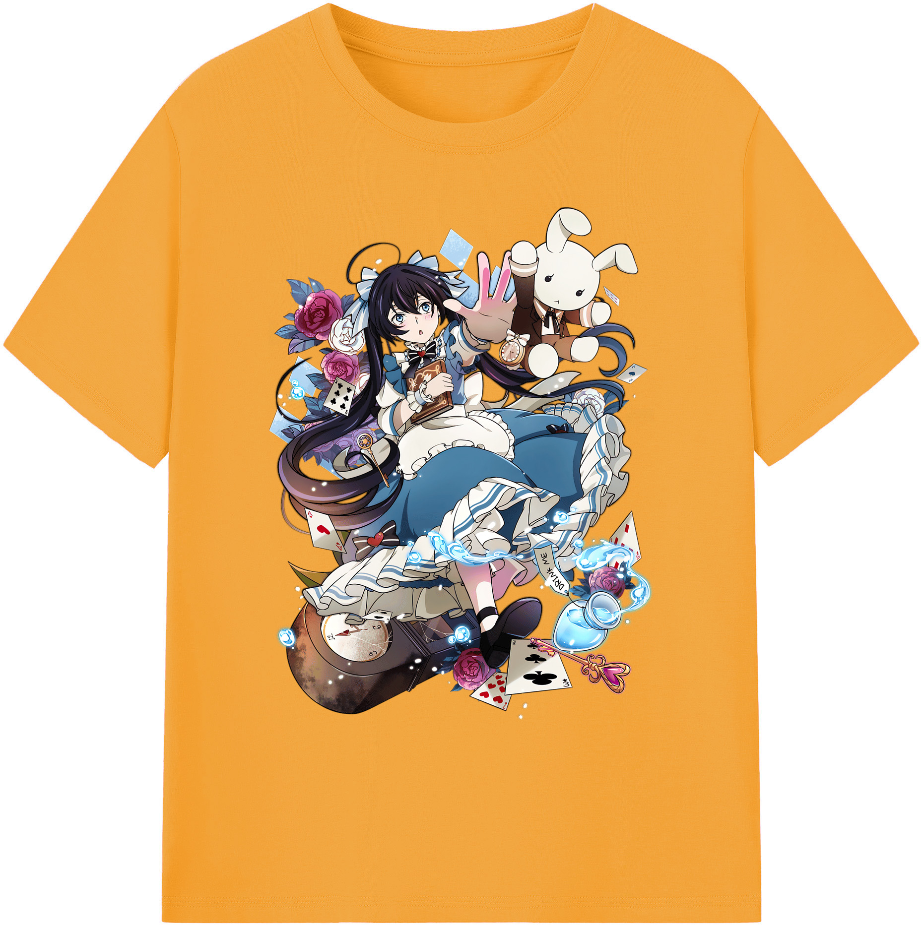（画像用） 文豪ストレイドッグス Bungo Stray Dogs 綿100％ メンズ半袖Tシャツ｜肌触りやわらか＆通気性