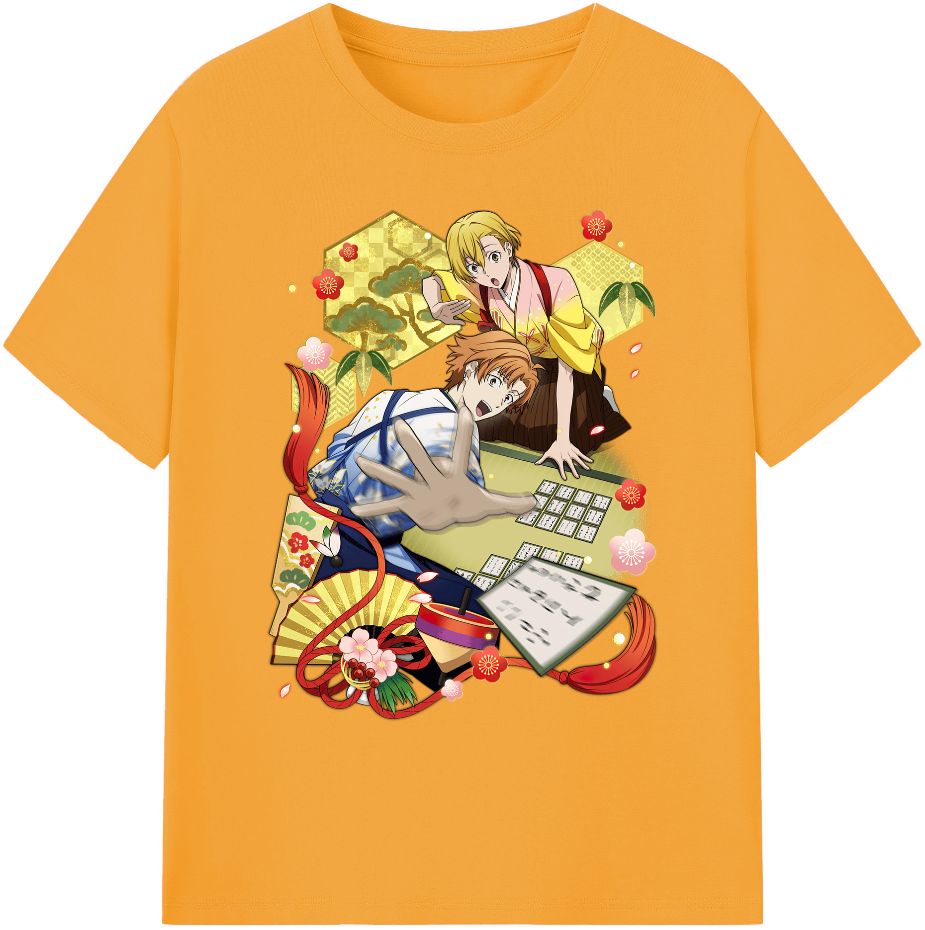 （画像用） 文豪ストレイドッグス Bungo Stray Dogs 綿100％ メンズ半袖Tシャツ｜肌触りやわらか＆通気性