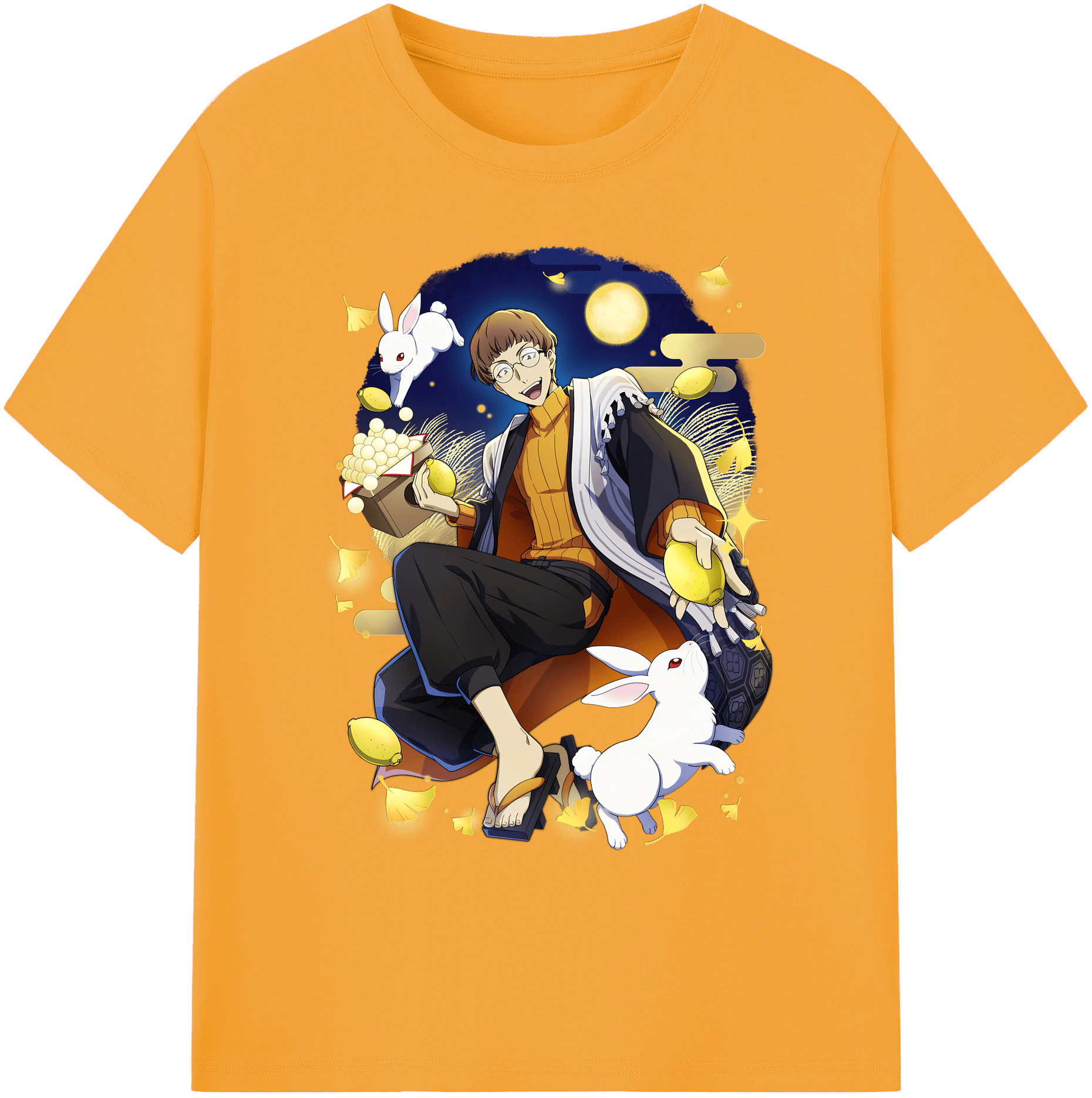 （画像用） 文豪ストレイドッグス Bungo Stray Dogs 綿100％ メンズ半袖Tシャツ｜肌触りやわらか＆通気性