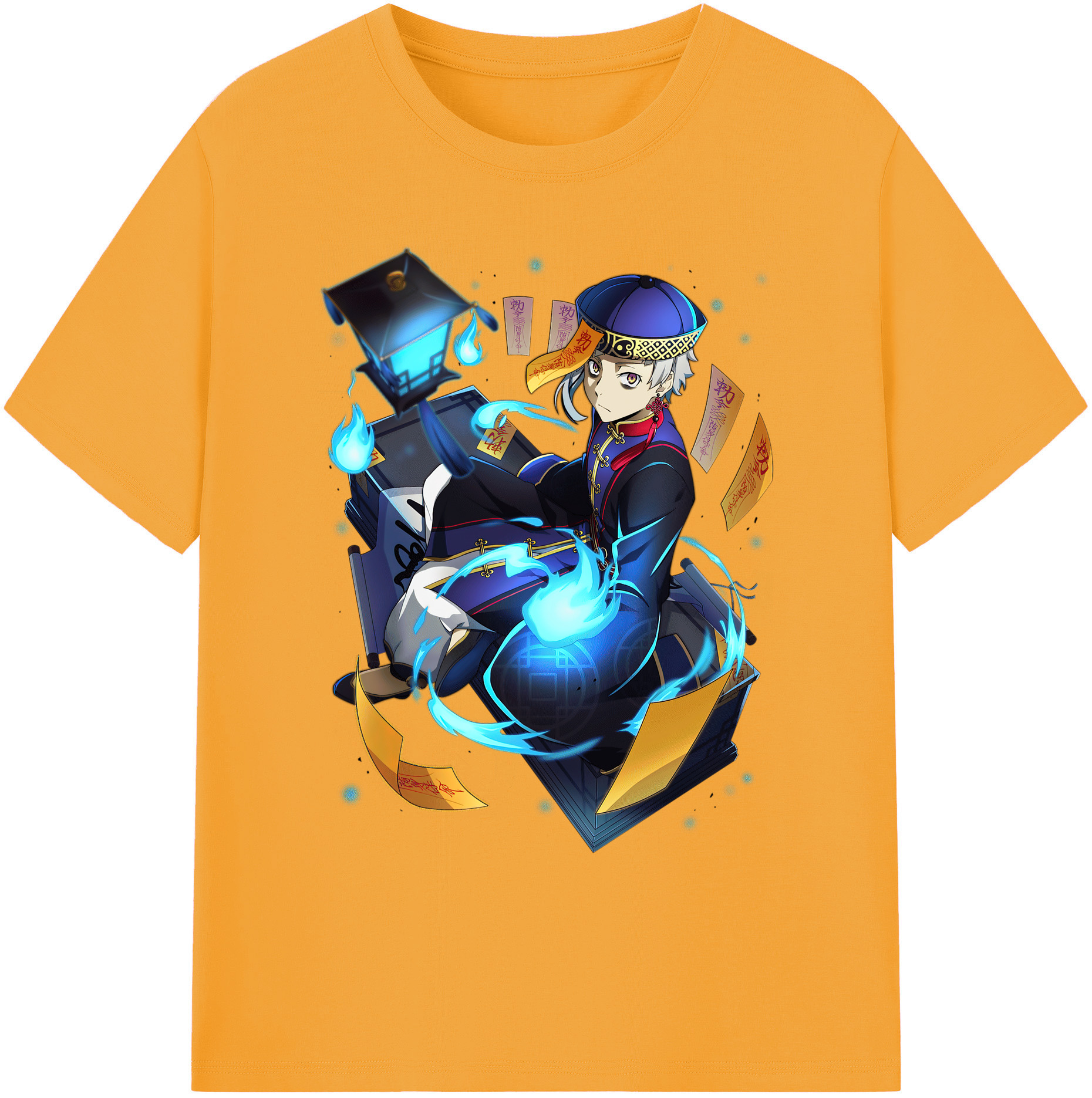 （画像用） 文豪ストレイドッグス Bungo Stray Dogs 綿100％ メンズ半袖Tシャツ｜肌触りやわらか＆通気性