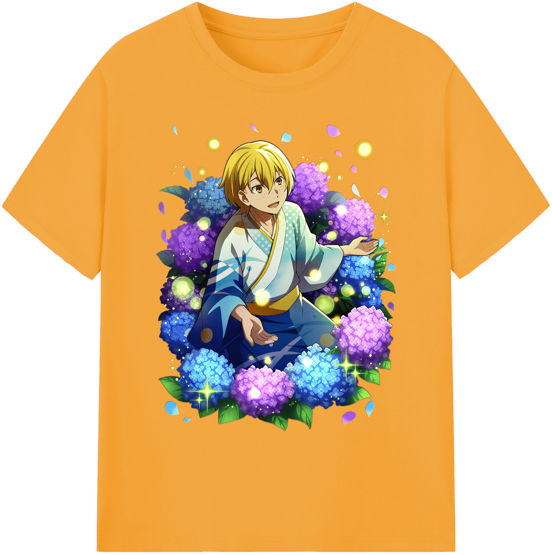文豪ストレイドッグス Bungo Stray Dogs 綿100％ メンズ半袖Tシャツ｜肌触りやわらか＆通気性
