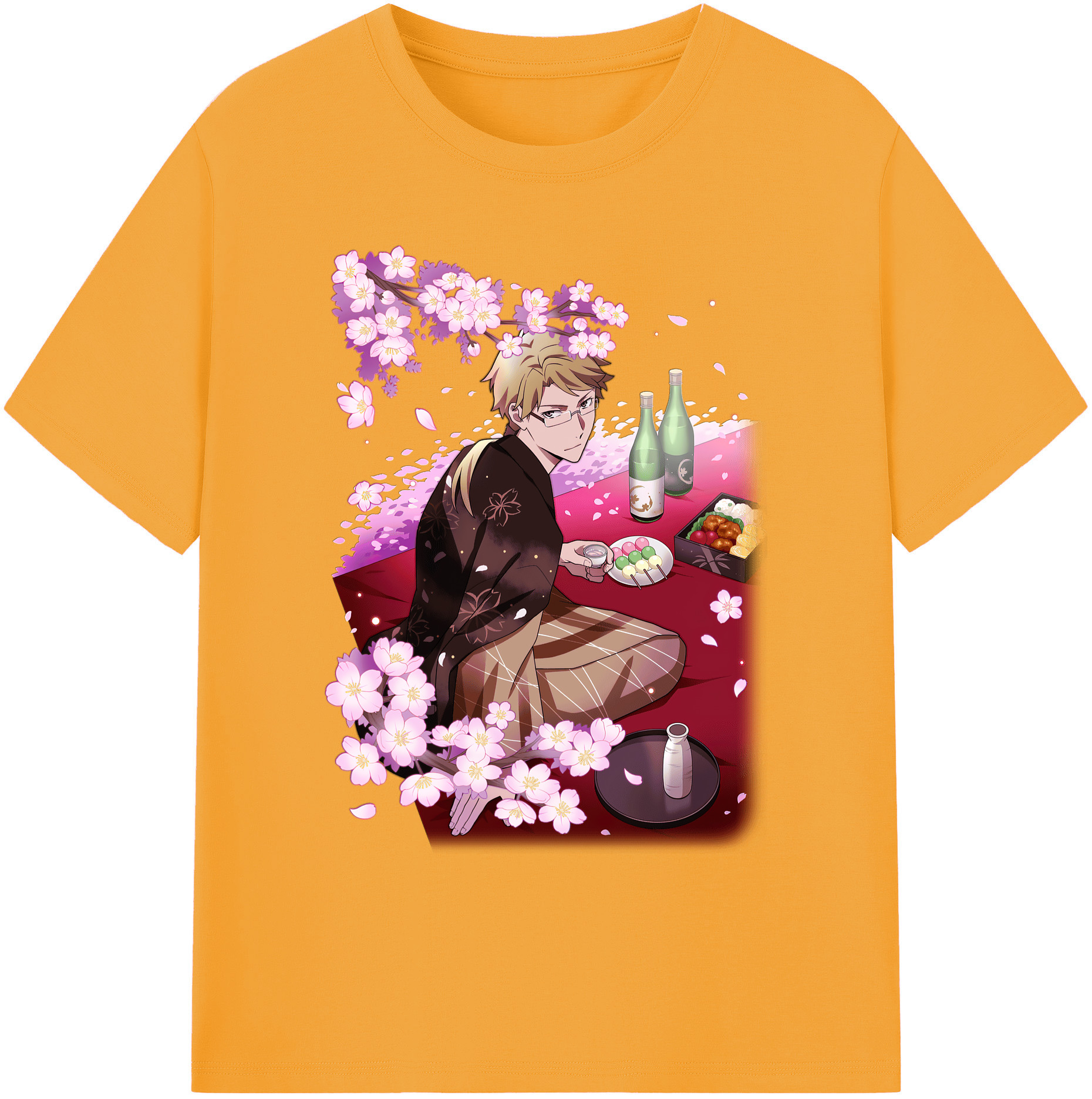 （画像用） 文豪ストレイドッグス Bungo Stray Dogs 綿100％ メンズ半袖Tシャツ｜肌触りやわらか＆通気性