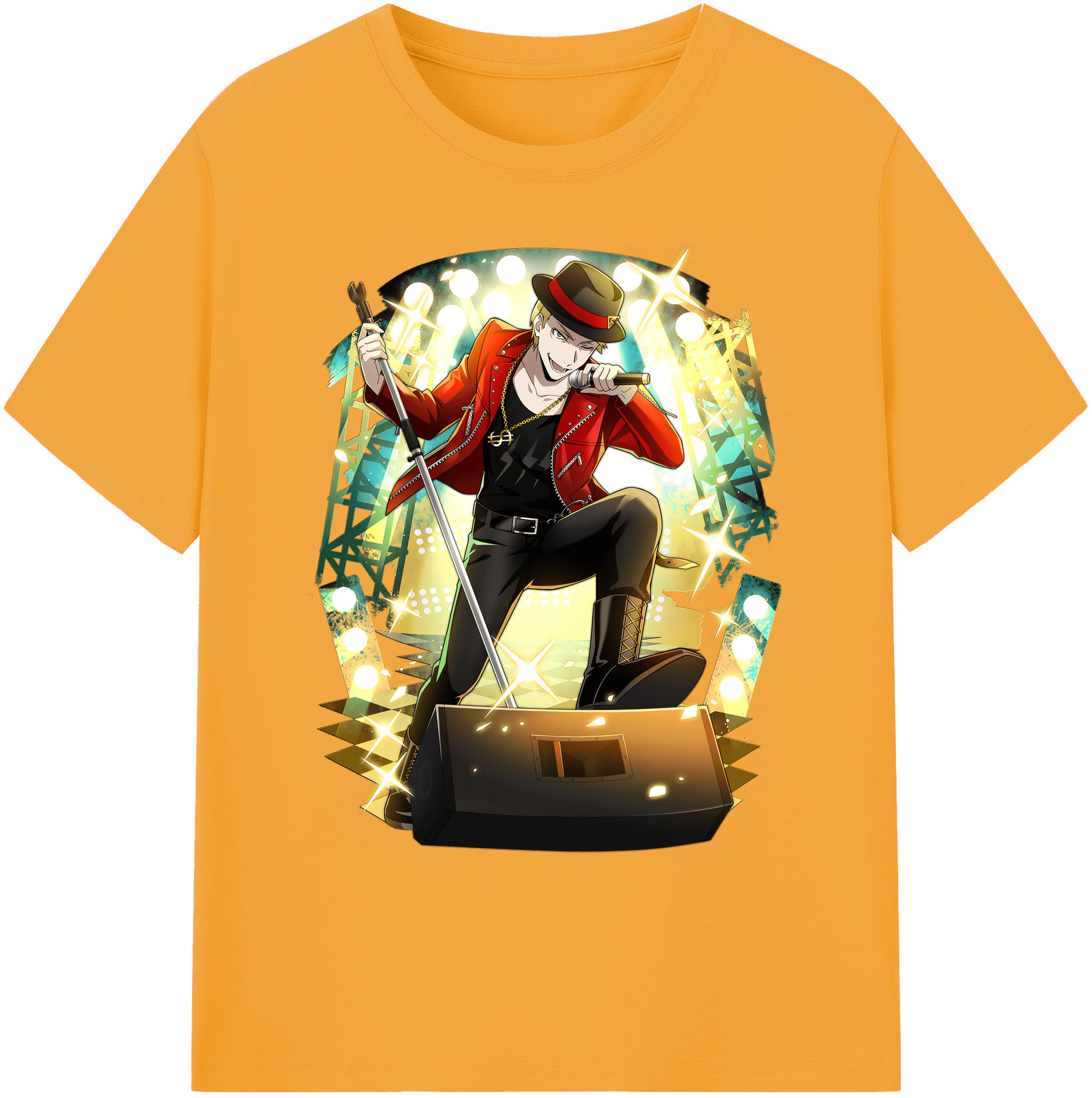（画像用） 文豪ストレイドッグス Bungo Stray Dogs 綿100％ メンズ半袖Tシャツ｜肌触りやわらか＆通気性