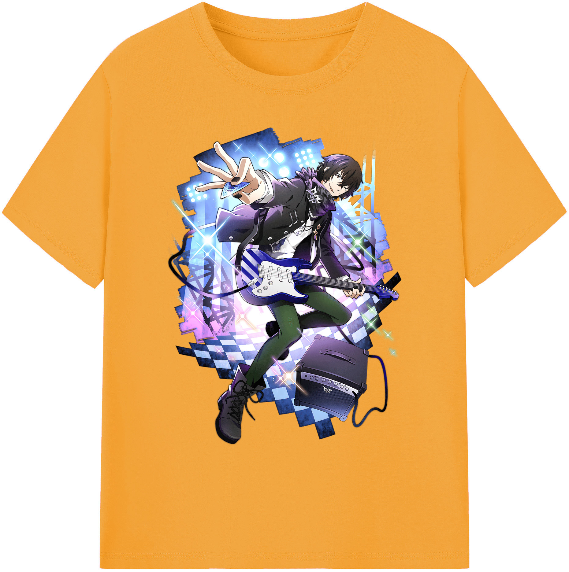 （画像用） 文豪ストレイドッグス Bungo Stray Dogs 綿100％ メンズ半袖Tシャツ｜肌触りやわらか＆通気性