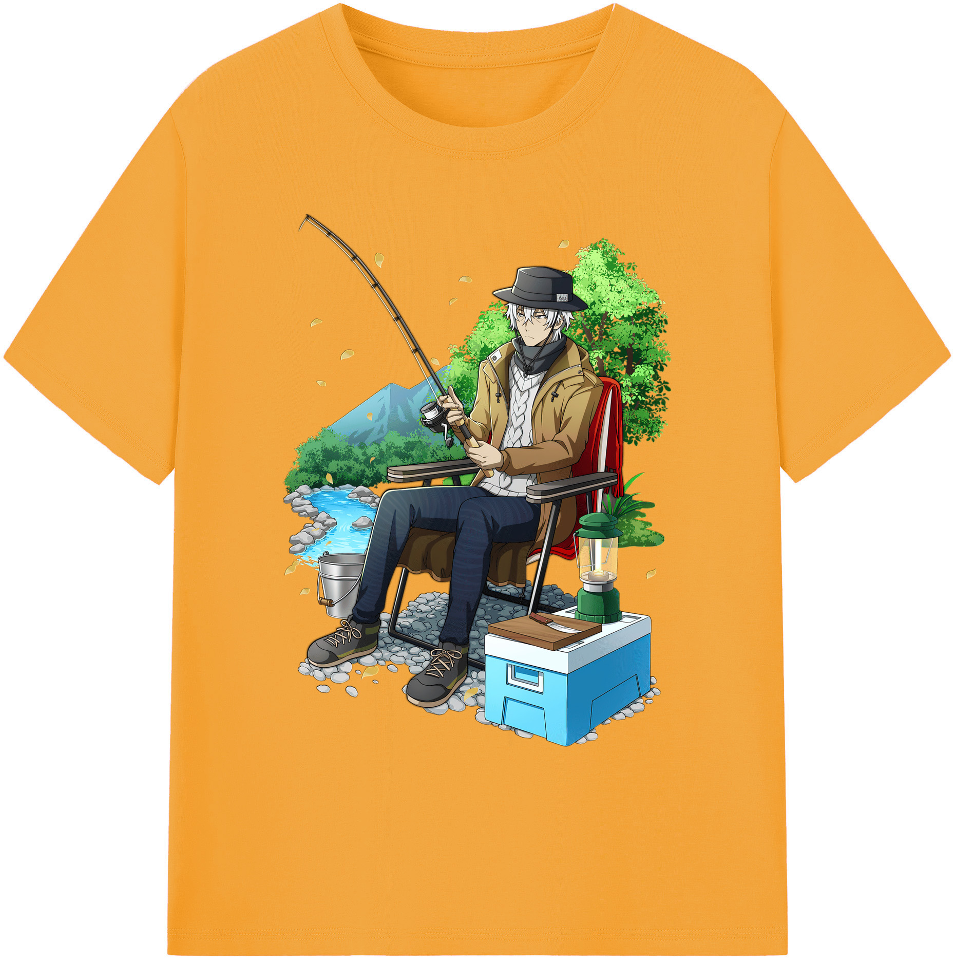 （画像用） 文豪ストレイドッグス Bungo Stray Dogs 綿100％ メンズ半袖Tシャツ｜肌触りやわらか＆通気性