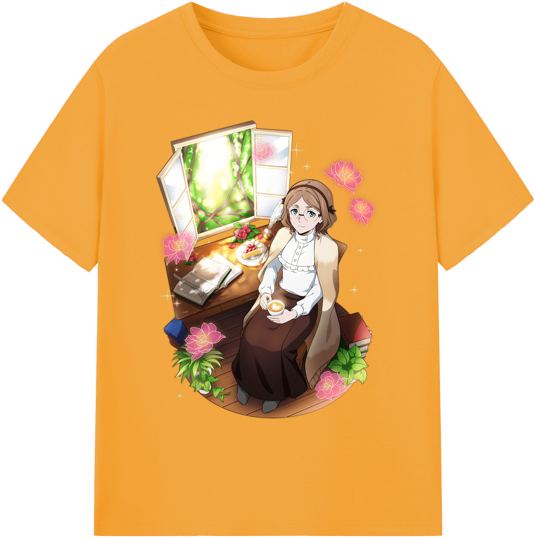 （画像用） 文豪ストレイドッグス Bungo Stray Dogs 綿100％ メンズ半袖Tシャツ｜肌触りやわらか＆通気性