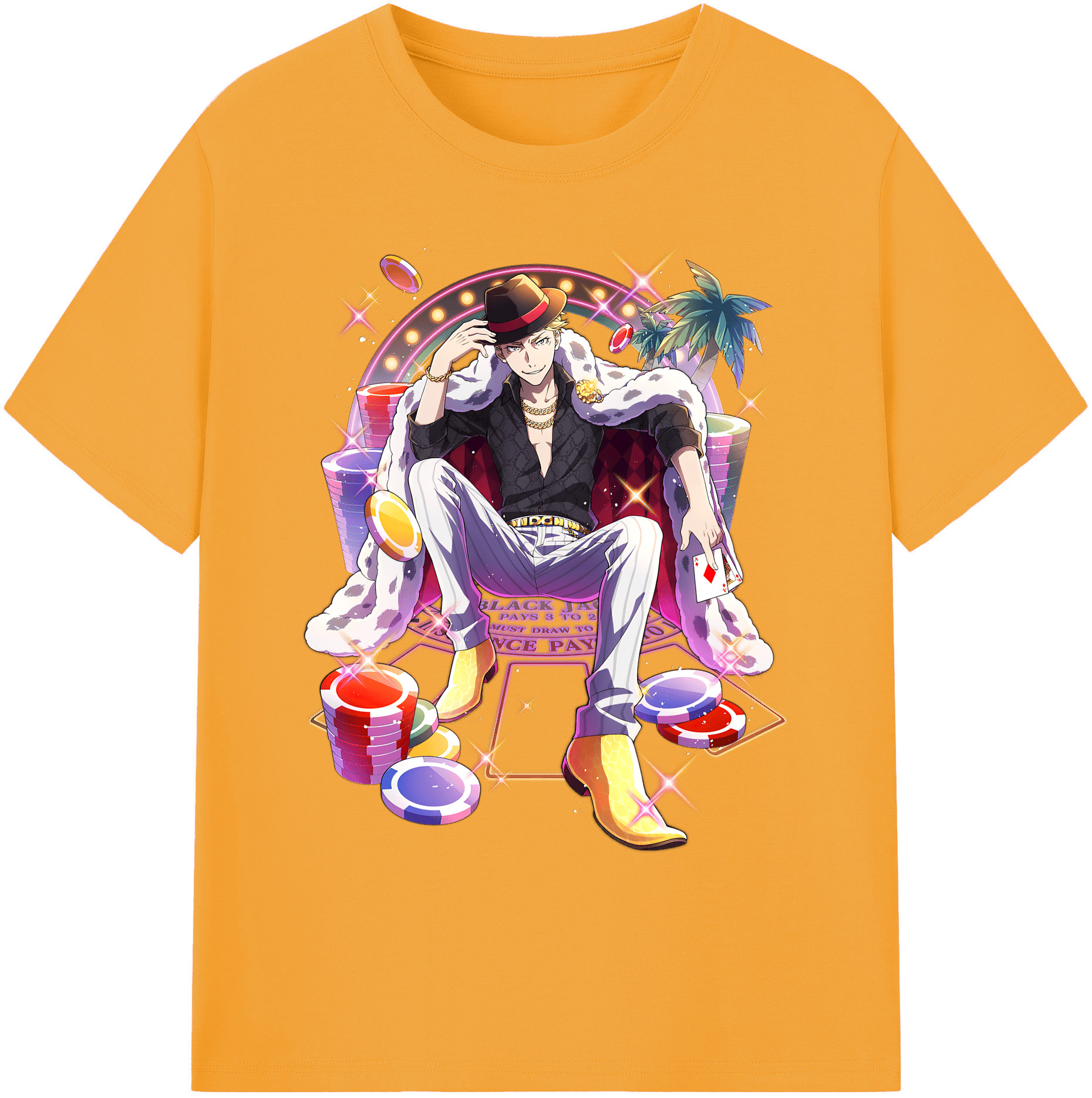 （画像用） 文豪ストレイドッグス Bungo Stray Dogs 綿100％ メンズ半袖Tシャツ｜肌触りやわらか＆通気性