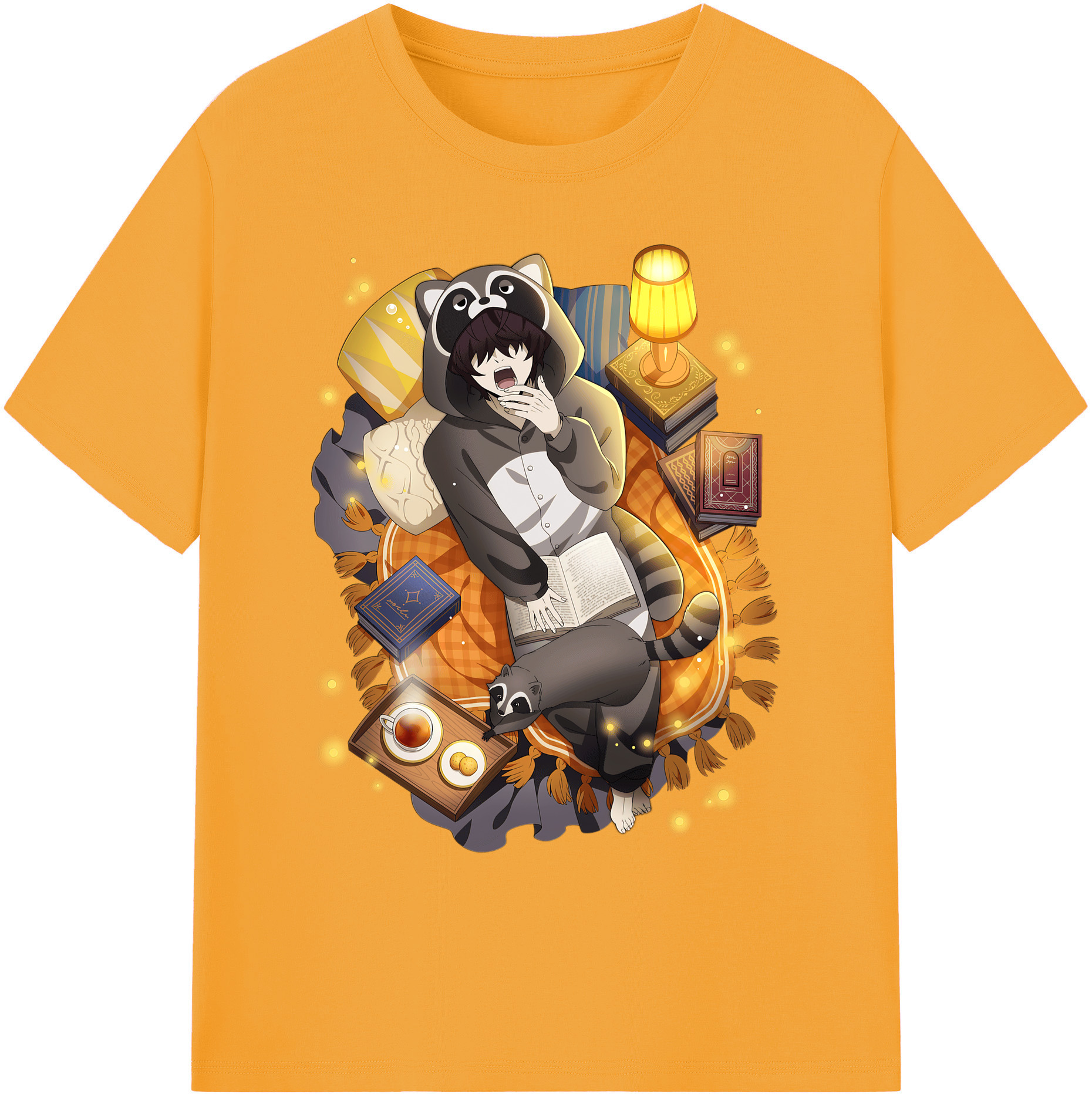 （画像用） 文豪ストレイドッグス Bungo Stray Dogs 綿100％ メンズ半袖Tシャツ｜肌触りやわらか＆通気性