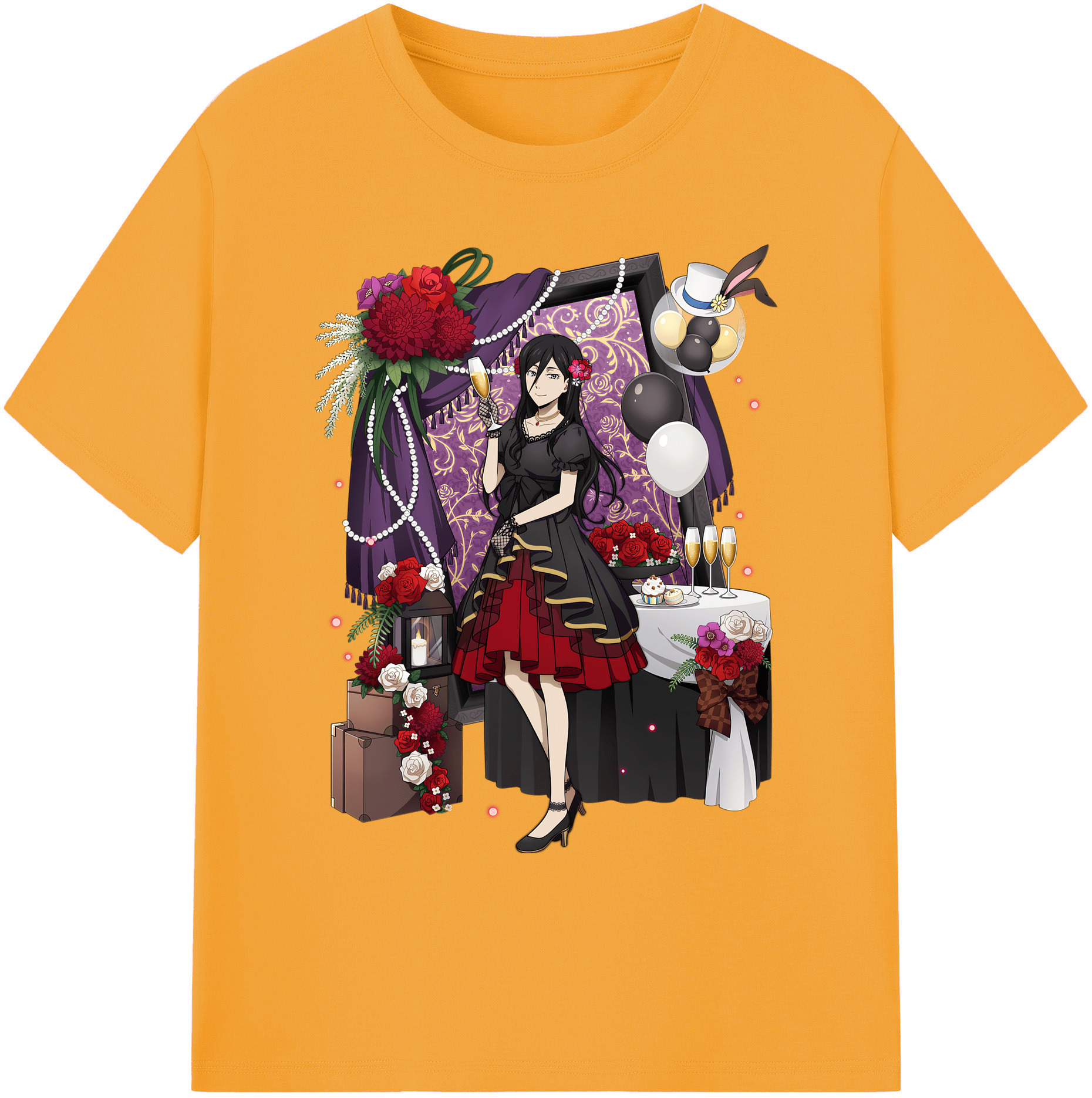 （画像用） 文豪ストレイドッグス Bungo Stray Dogs 綿100％ メンズ半袖Tシャツ｜肌触りやわらか＆通気性