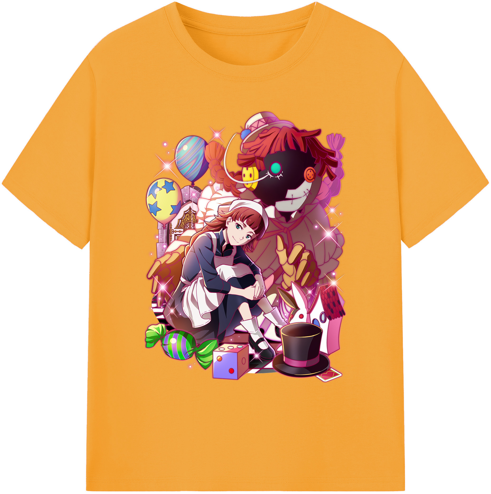 （画像用） 文豪ストレイドッグス Bungo Stray Dogs 綿100％ メンズ半袖Tシャツ｜肌触りやわらか＆通気性