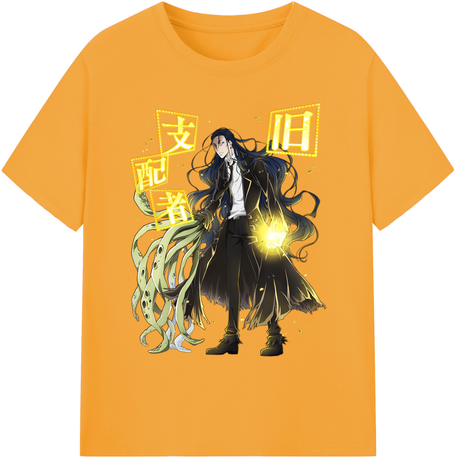 （画像用） 文豪ストレイドッグス Bungo Stray Dogs 綿100％ メンズ半袖Tシャツ｜肌触りやわらか＆通気性