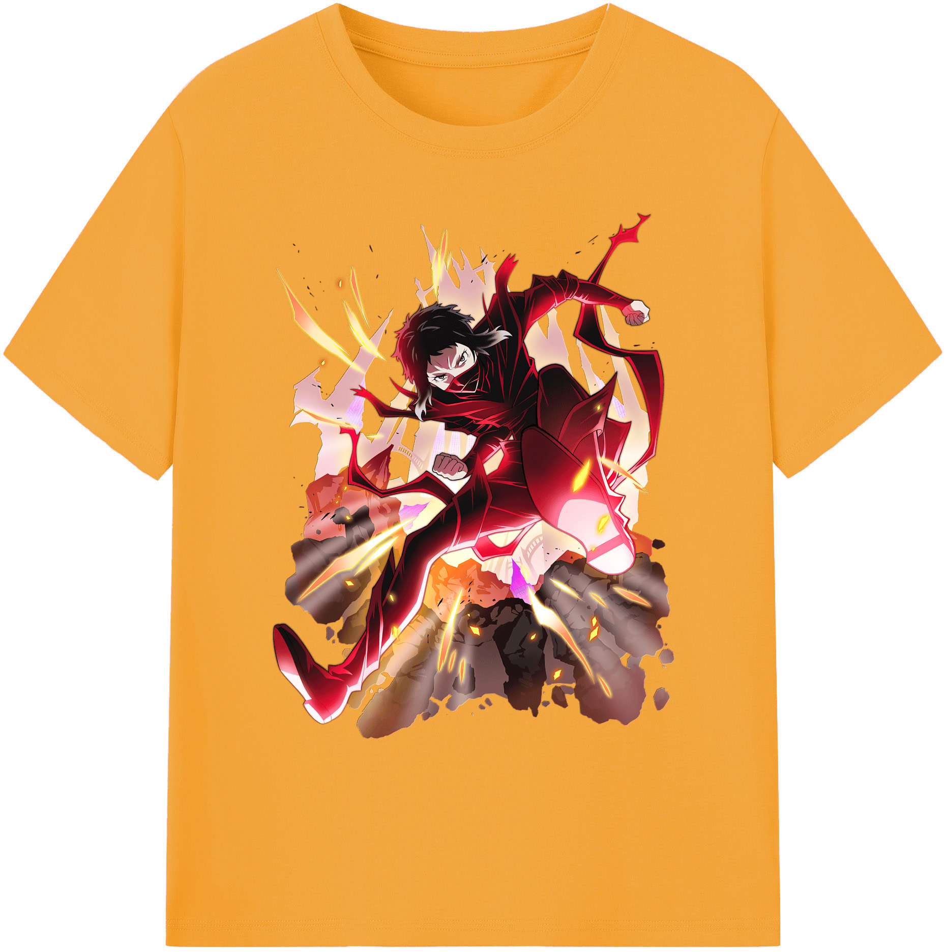 （画像用） 文豪ストレイドッグス Bungo Stray Dogs 綿100％ メンズ半袖Tシャツ｜肌触りやわらか＆通気性