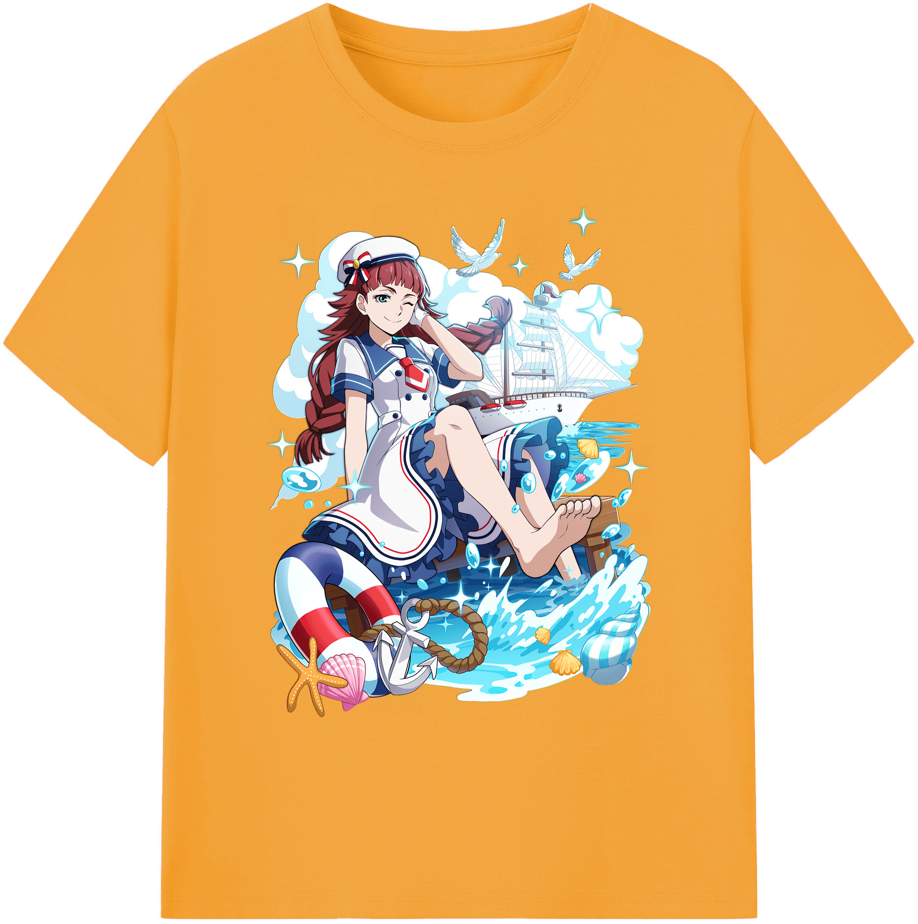（画像用） 文豪ストレイドッグス Bungo Stray Dogs 綿100％ メンズ半袖Tシャツ｜肌触りやわらか＆通気性