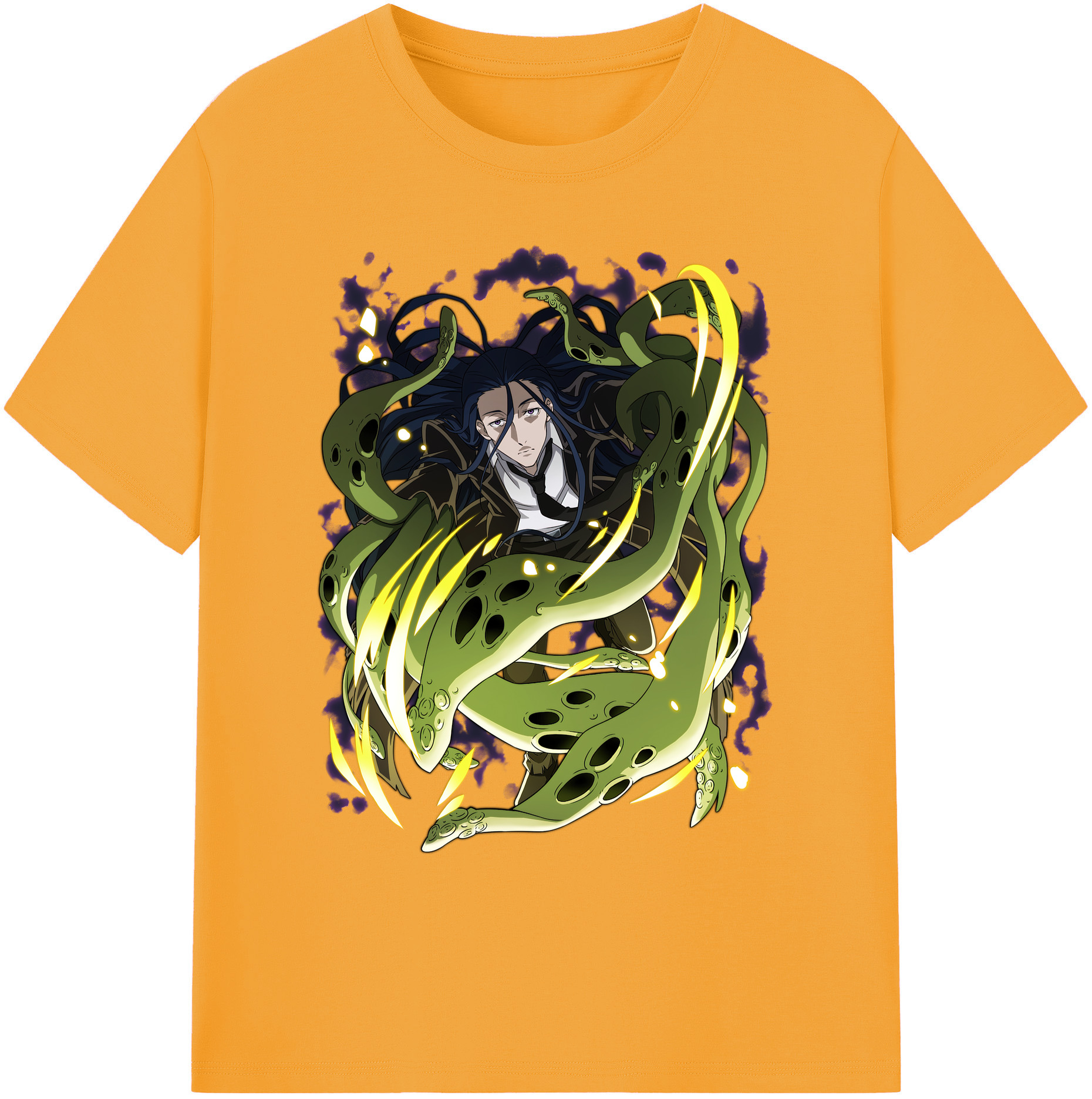 （画像用） 文豪ストレイドッグス Bungo Stray Dogs 綿100％ メンズ半袖Tシャツ｜肌触りやわらか＆通気性