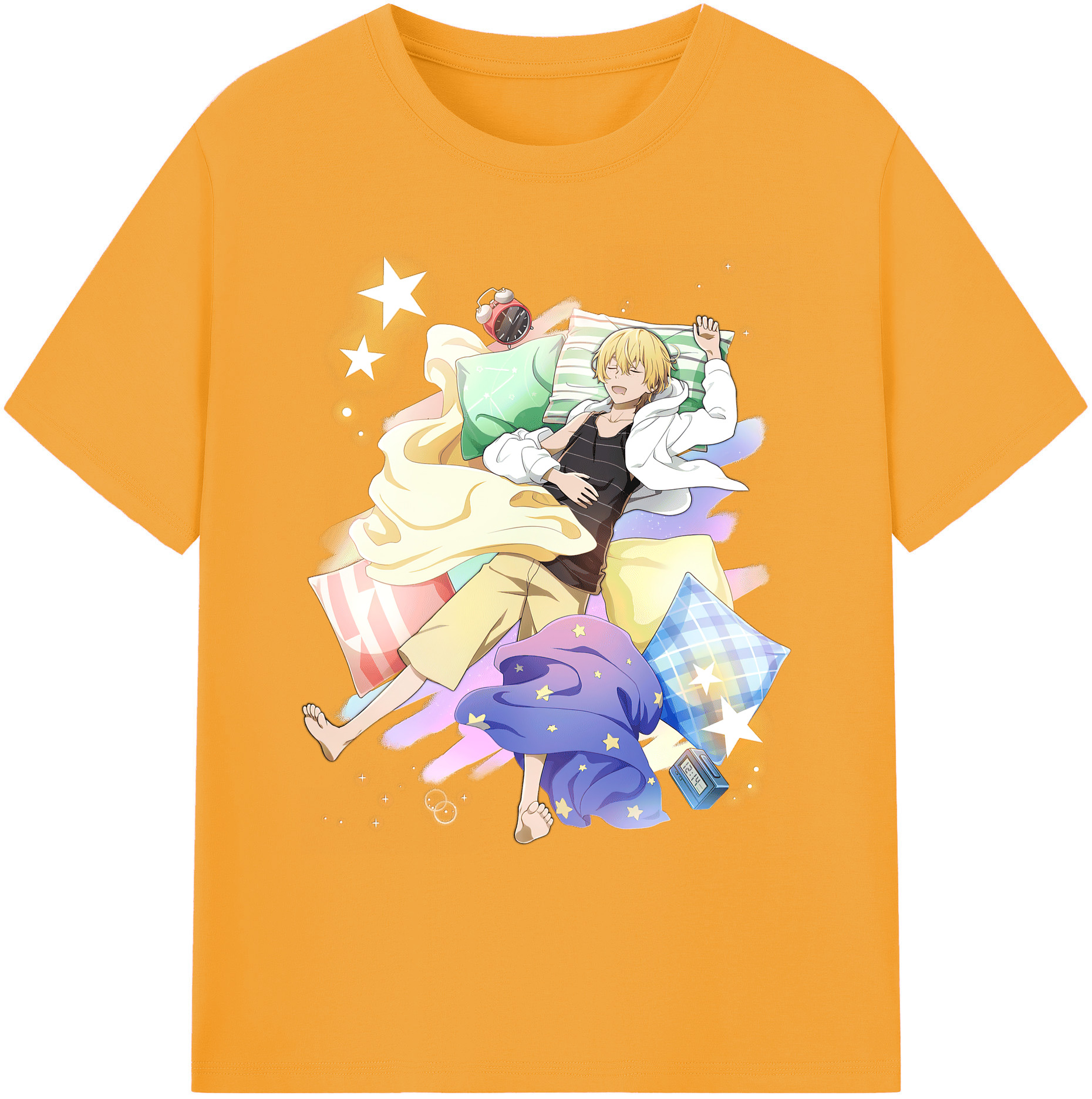 （画像用） 文豪ストレイドッグス Bungo Stray Dogs 綿100％ メンズ半袖Tシャツ｜肌触りやわらか＆通気性