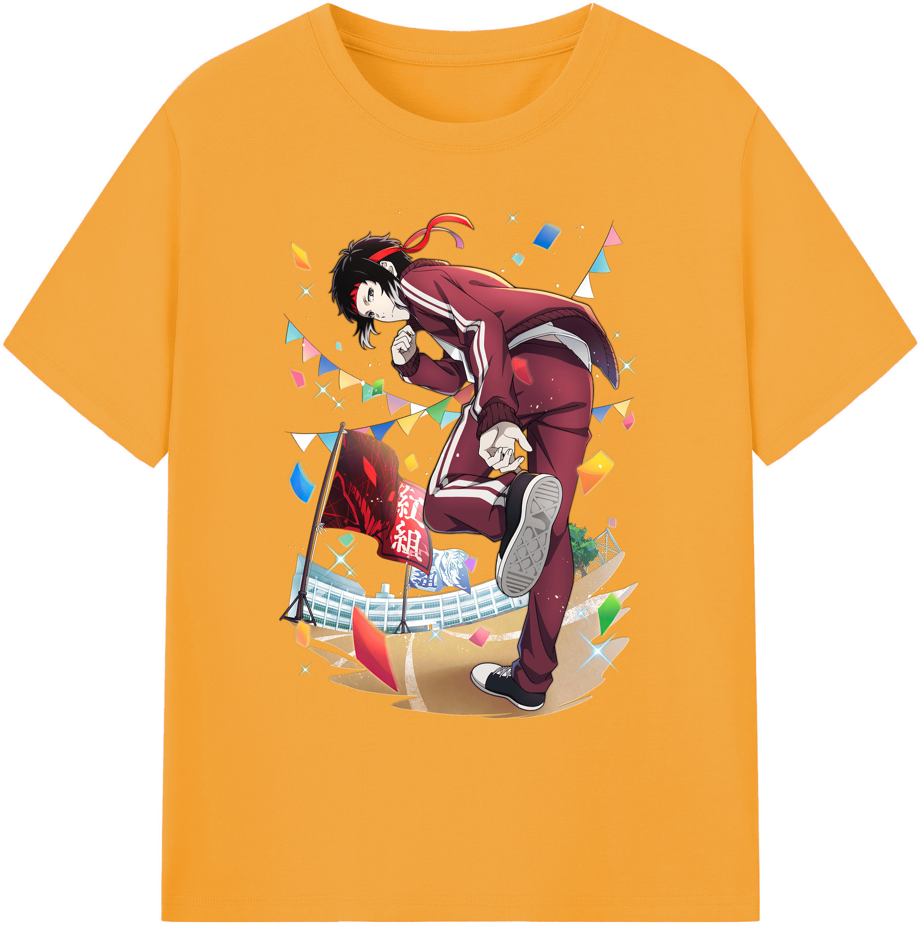 （画像用） 文豪ストレイドッグス Bungo Stray Dogs 綿100％ メンズ半袖Tシャツ｜肌触りやわらか＆通気性