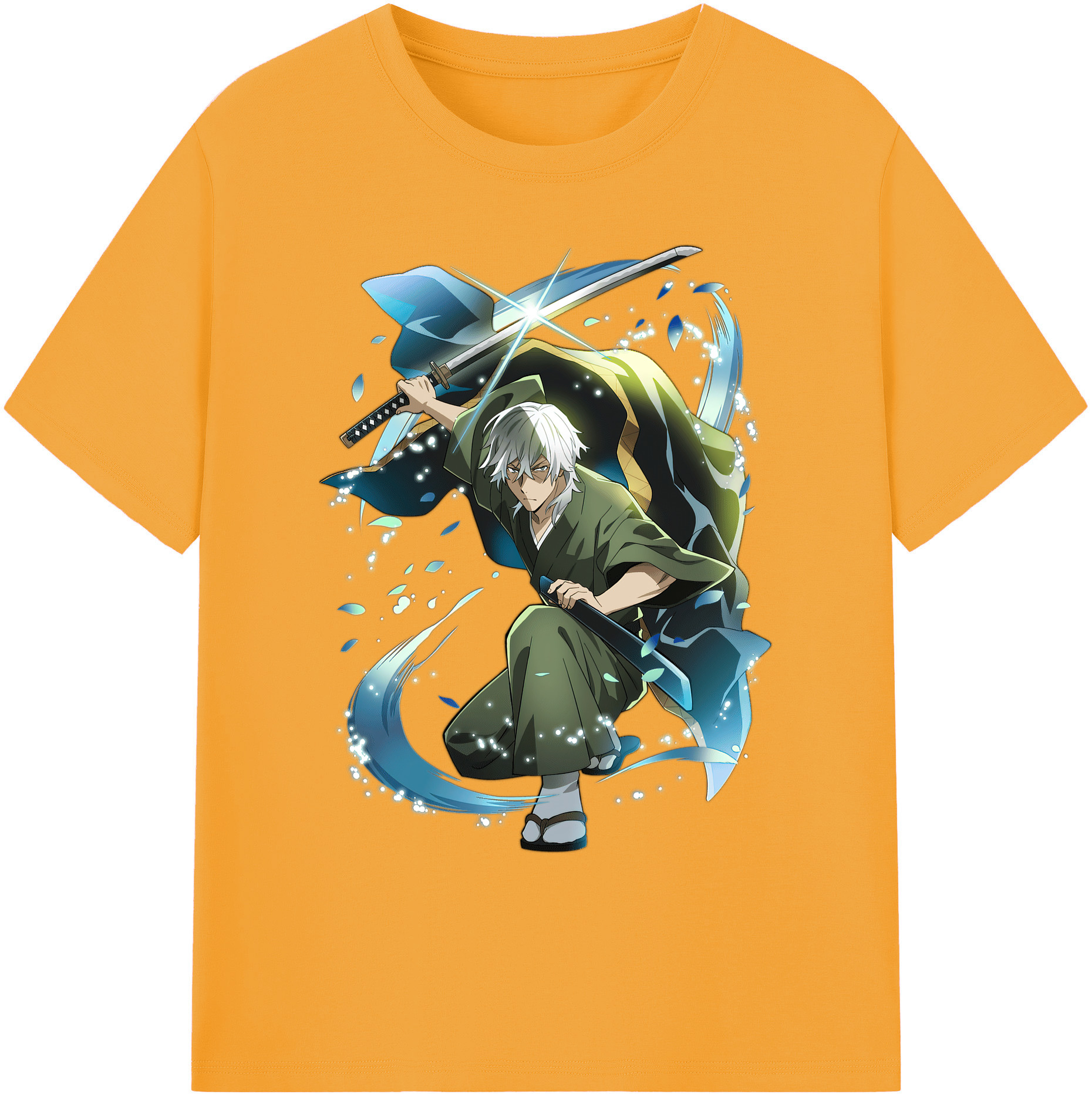 （画像用） 文豪ストレイドッグス Bungo Stray Dogs 綿100％ メンズ半袖Tシャツ｜肌触りやわらか＆通気性