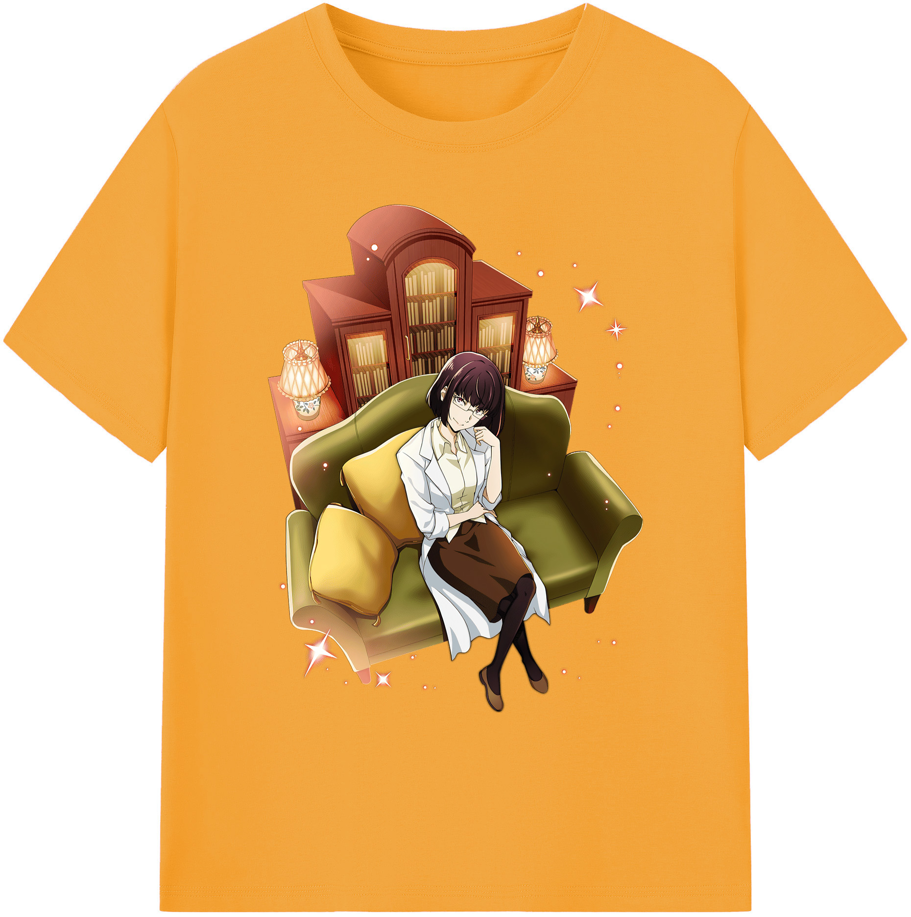 （画像用） 文豪ストレイドッグス Bungo Stray Dogs 綿100％ メンズ半袖Tシャツ｜肌触りやわらか＆通気性