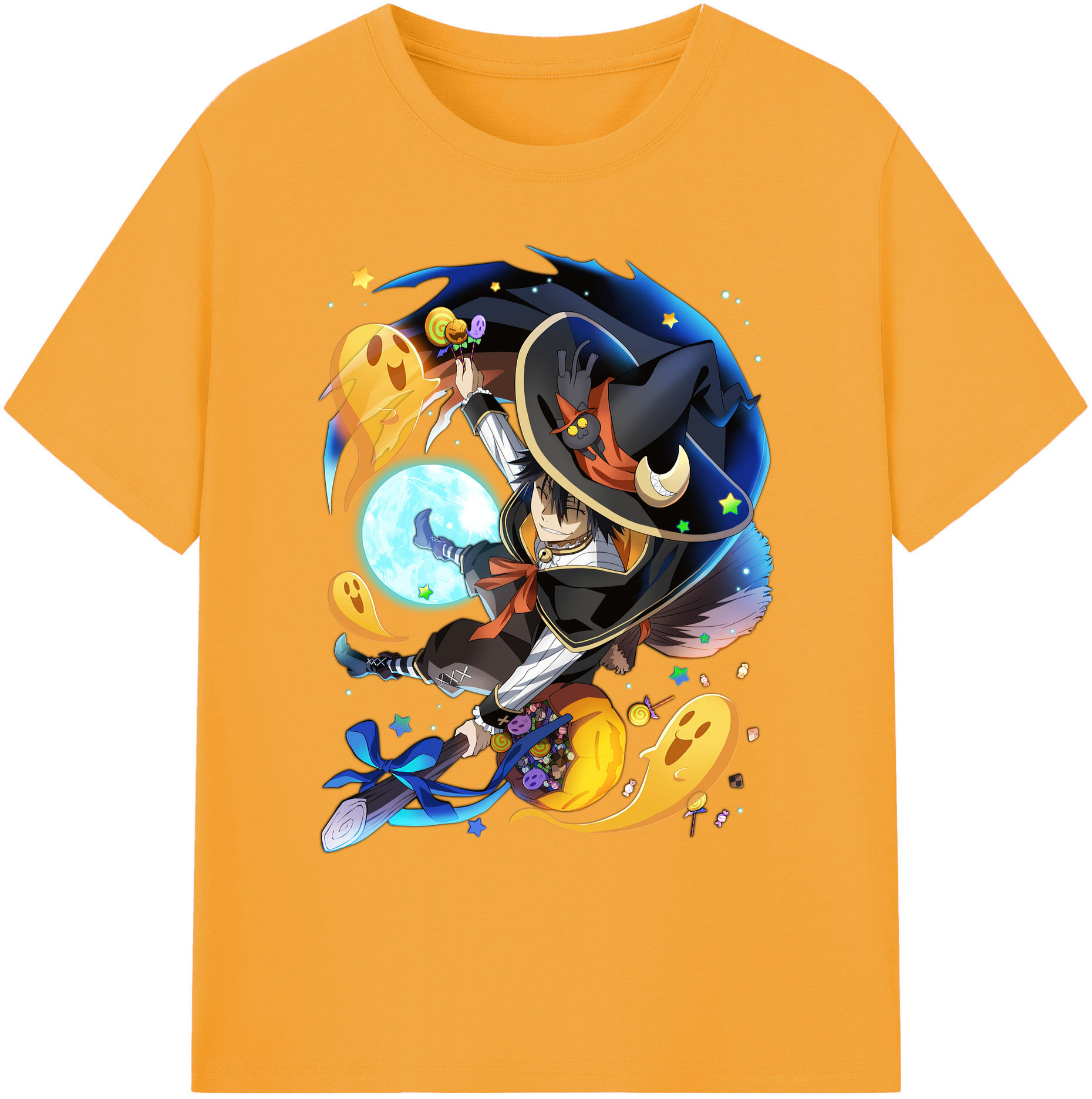 （画像用） 文豪ストレイドッグス Bungo Stray Dogs 綿100％ メンズ半袖Tシャツ｜肌触りやわらか＆通気性