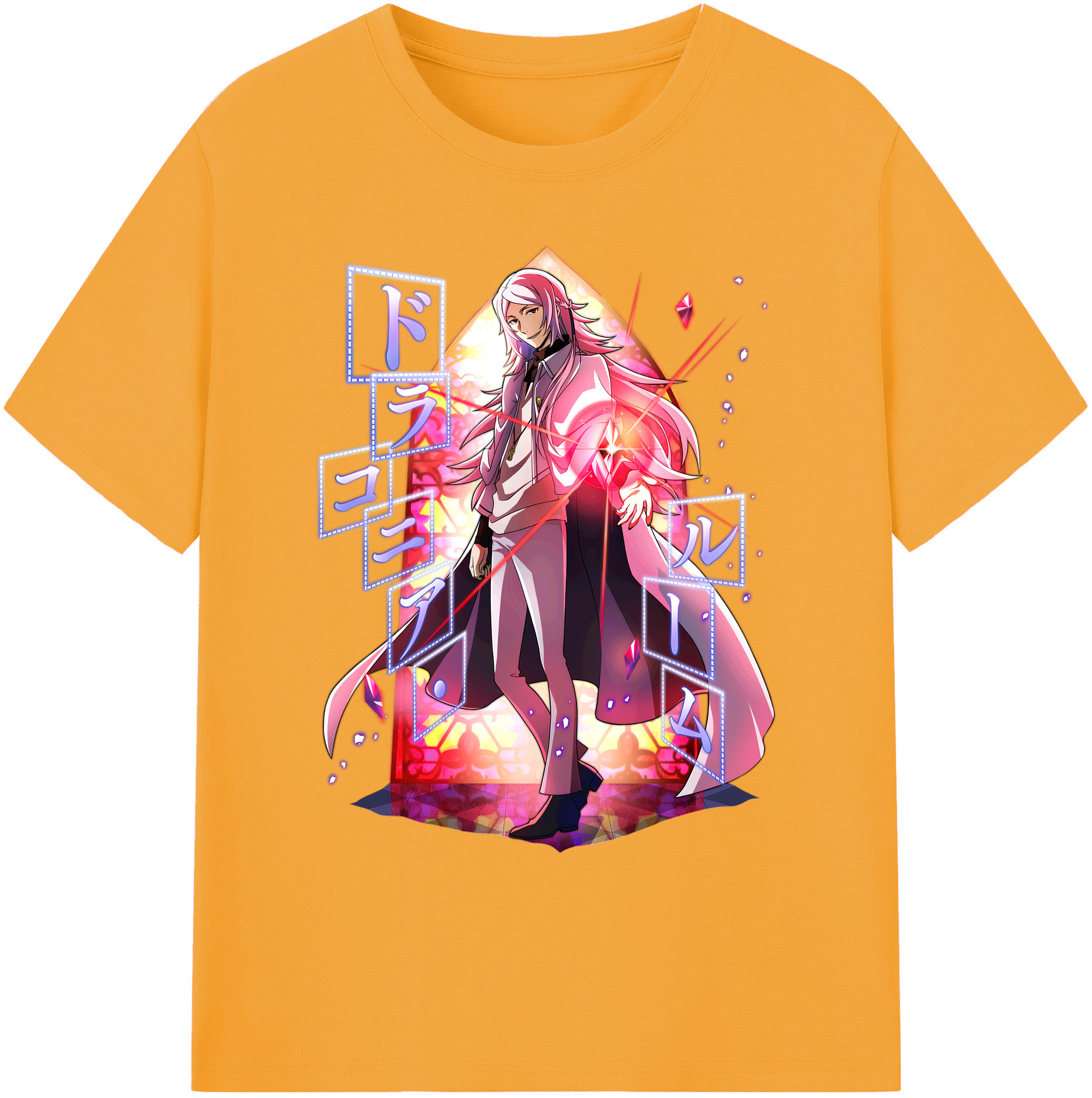 （画像用） 文豪ストレイドッグス Bungo Stray Dogs 綿100％ メンズ半袖Tシャツ｜肌触りやわらか＆通気性