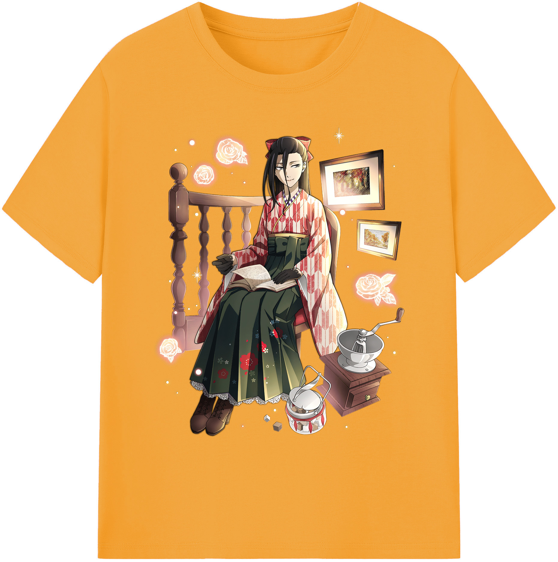 （画像用） 文豪ストレイドッグス Bungo Stray Dogs 綿100％ メンズ半袖Tシャツ｜肌触りやわらか＆通気性
