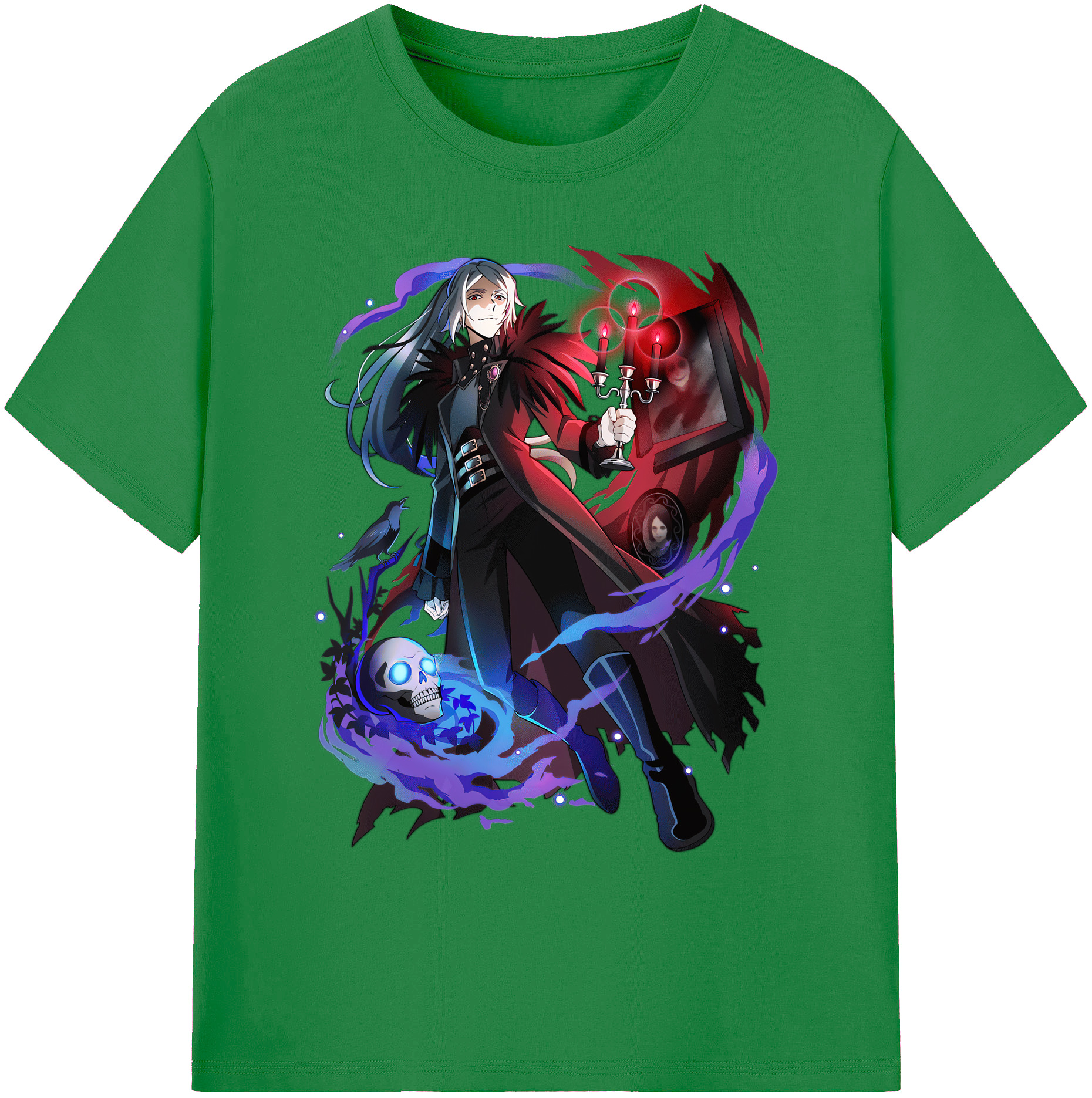 （画像用） 文豪ストレイドッグス Bungo Stray Dogs 綿100％ メンズ半袖Tシャツ｜肌触りやわらか＆通気性