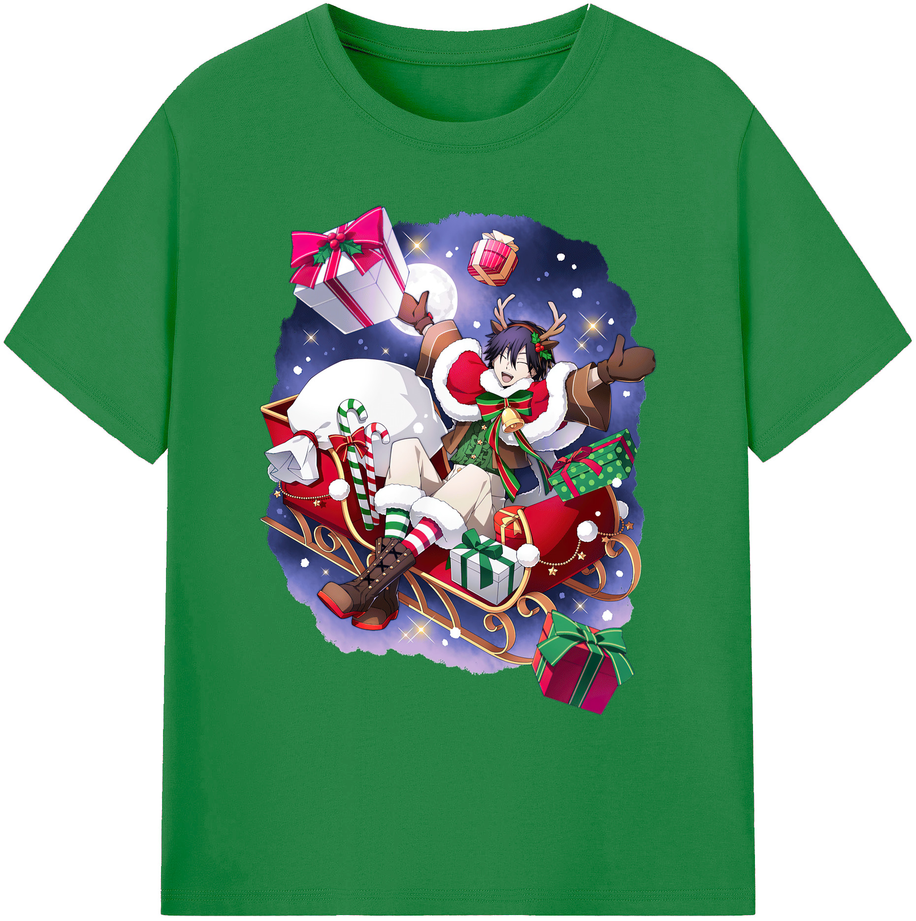（画像用） 文豪ストレイドッグス Bungo Stray Dogs 綿100％ メンズ半袖Tシャツ｜肌触りやわらか＆通気性
