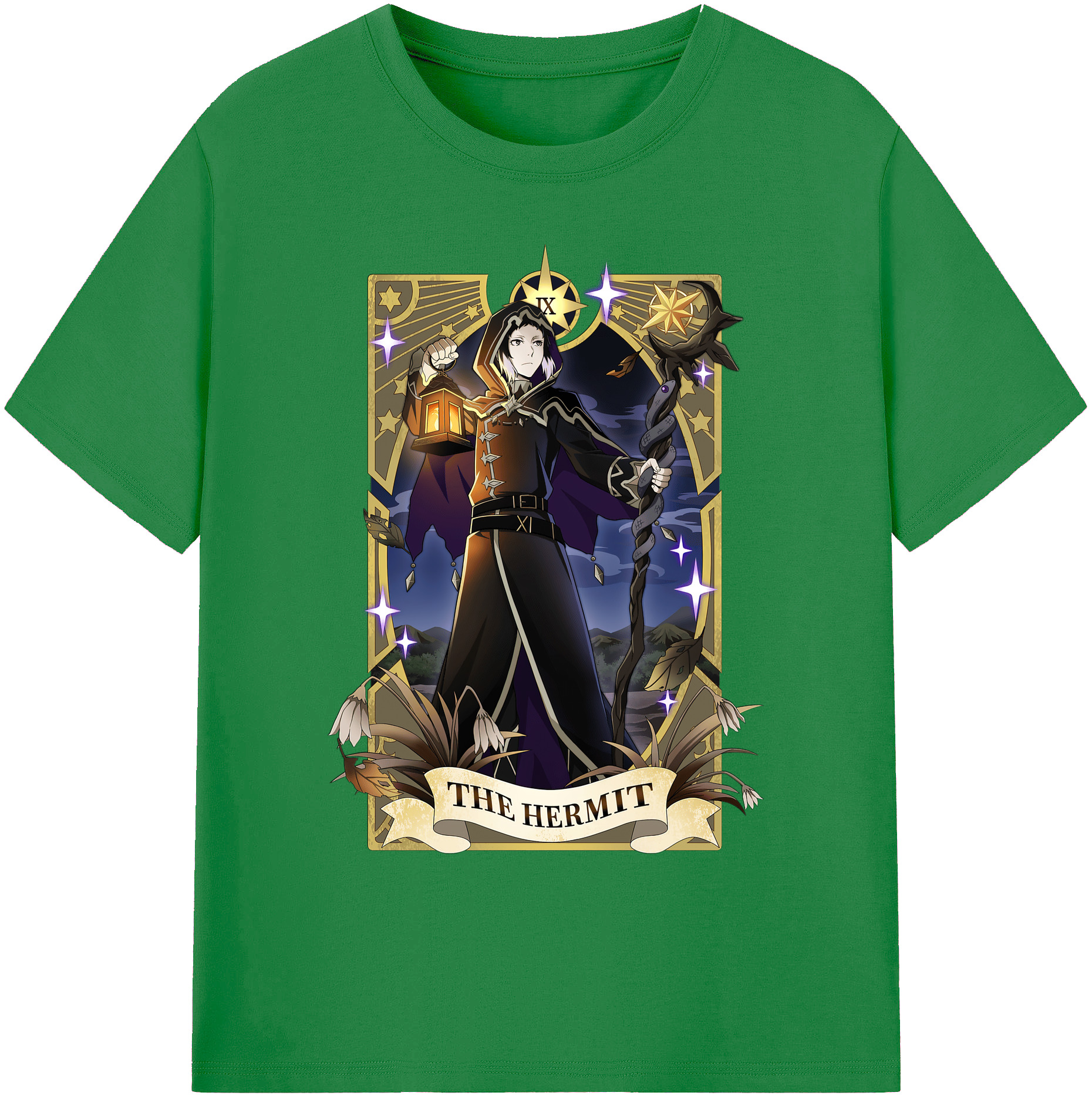（画像用） 文豪ストレイドッグス Bungo Stray Dogs 綿100％ メンズ半袖Tシャツ｜肌触りやわらか＆通気性