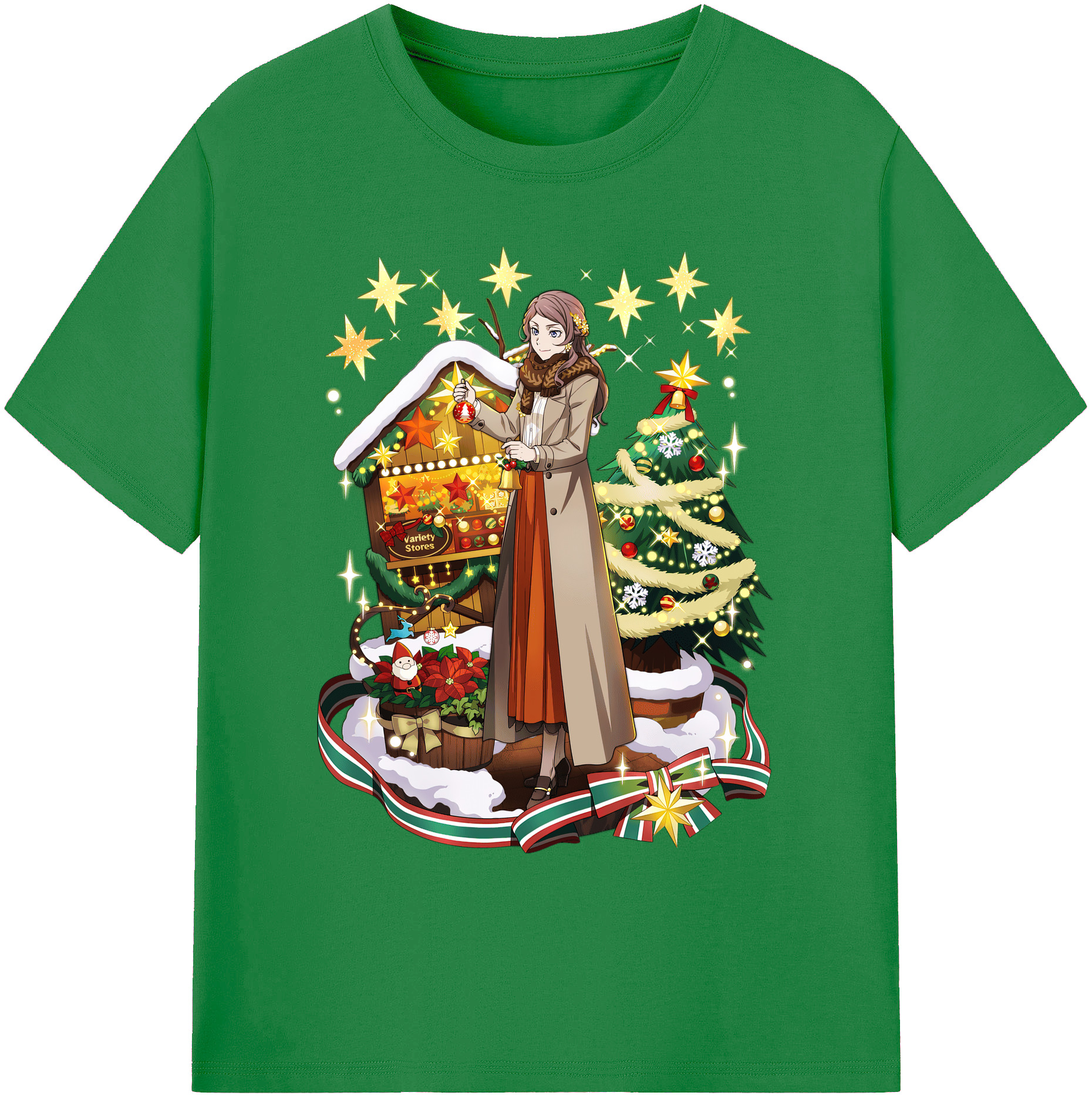 （画像用） 文豪ストレイドッグス Bungo Stray Dogs 綿100％ メンズ半袖Tシャツ｜肌触りやわらか＆通気性