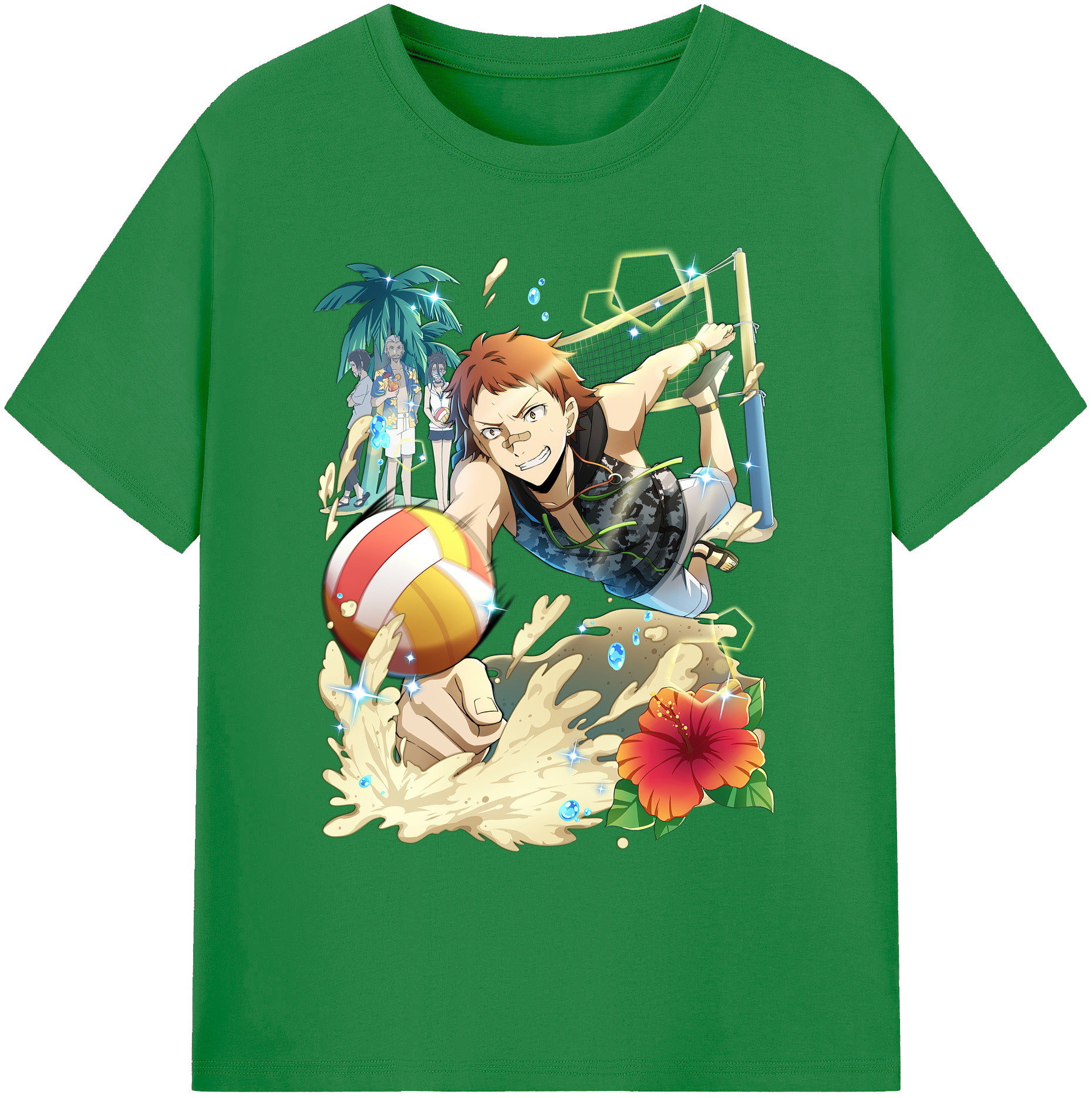 （画像用） 文豪ストレイドッグス Bungo Stray Dogs 綿100％ メンズ半袖Tシャツ｜肌触りやわらか＆通気性