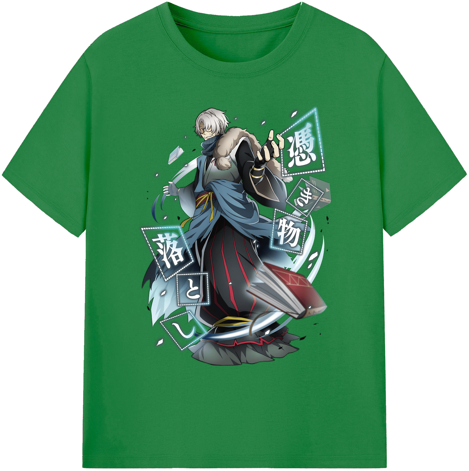 （画像用） 文豪ストレイドッグス Bungo Stray Dogs 綿100％ メンズ半袖Tシャツ｜肌触りやわらか＆通気性