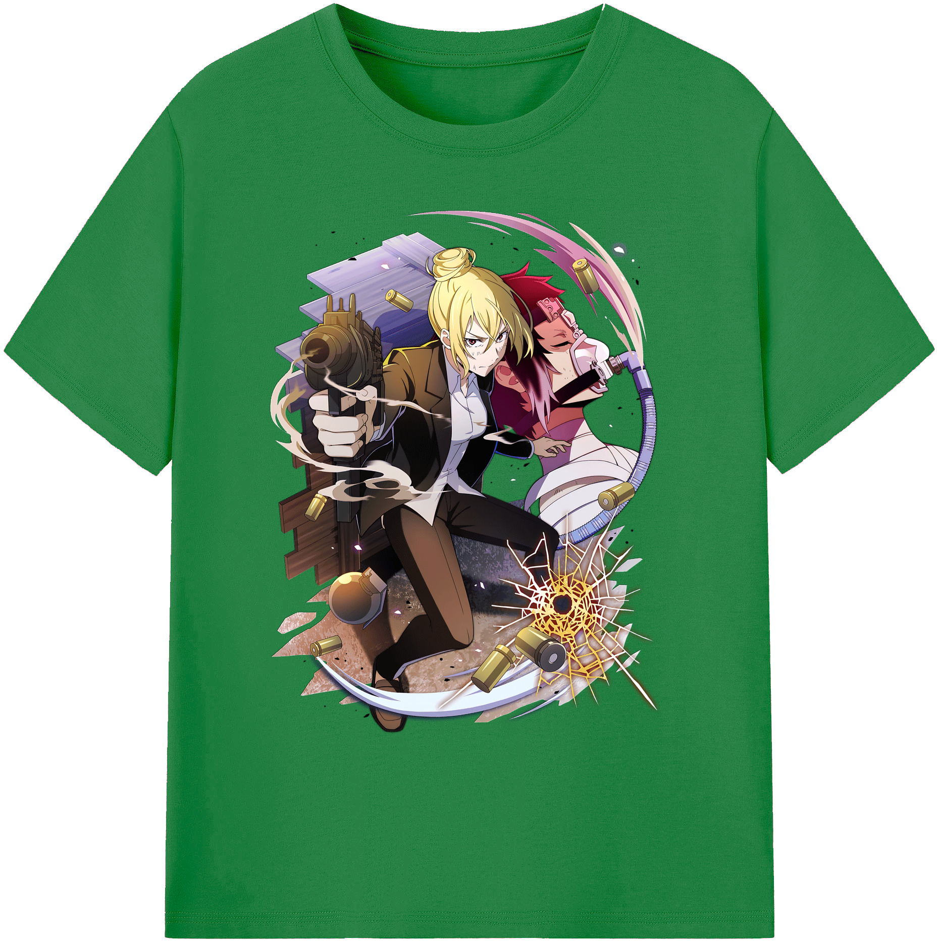 （画像用） 文豪ストレイドッグス Bungo Stray Dogs 綿100％ メンズ半袖Tシャツ｜肌触りやわらか＆通気性