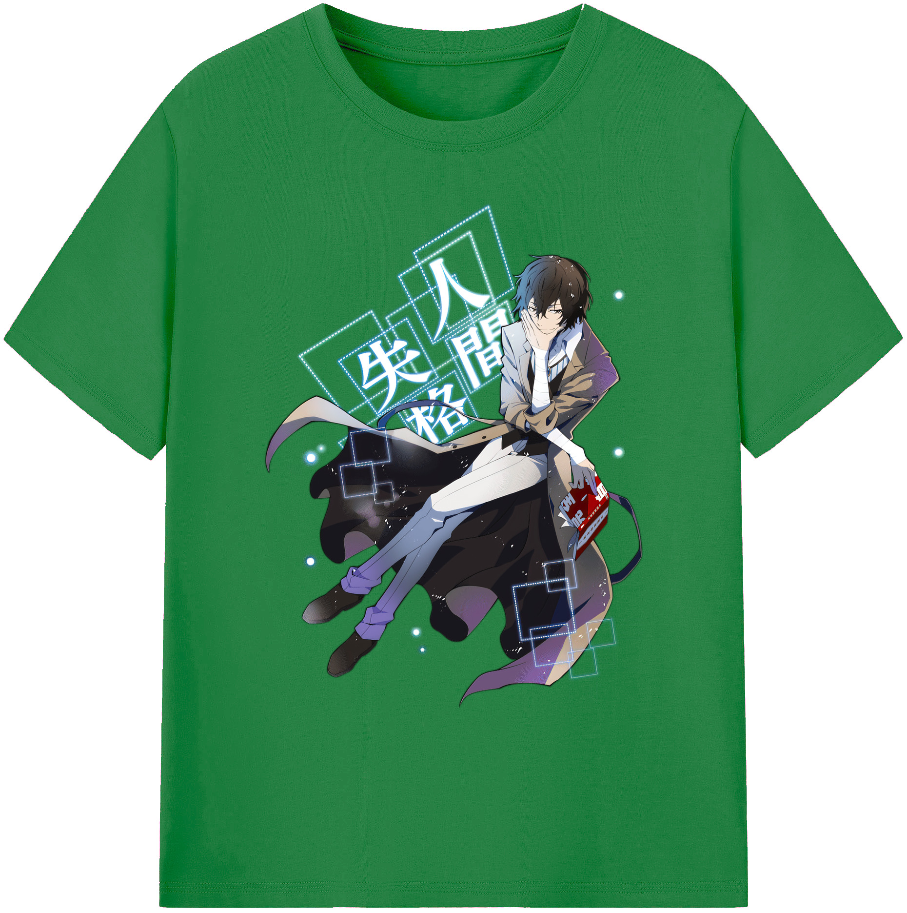 （画像用） 文豪ストレイドッグス Bungo Stray Dogs 綿100％ メンズ半袖Tシャツ｜肌触りやわらか＆通気性