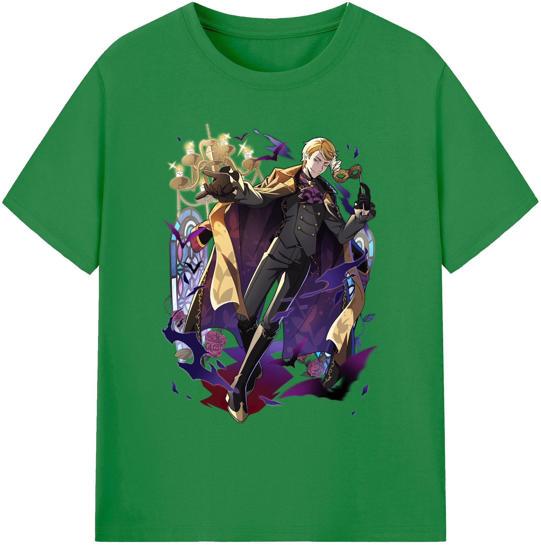 （画像用） 文豪ストレイドッグス Bungo Stray Dogs 綿100％ メンズ半袖Tシャツ｜肌触りやわらか＆通気性