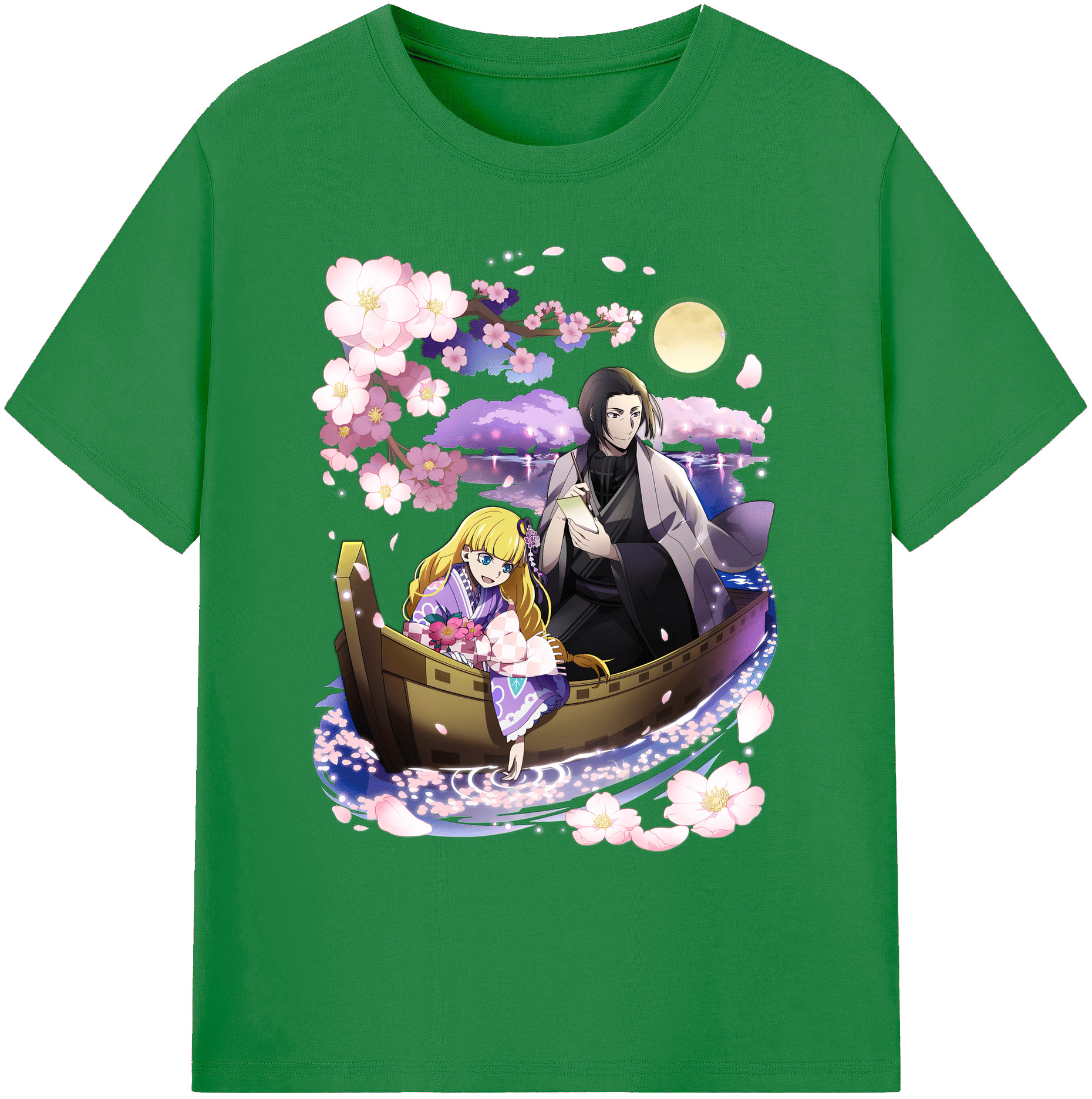 （画像用） 文豪ストレイドッグス Bungo Stray Dogs 綿100％ メンズ半袖Tシャツ｜肌触りやわらか＆通気性