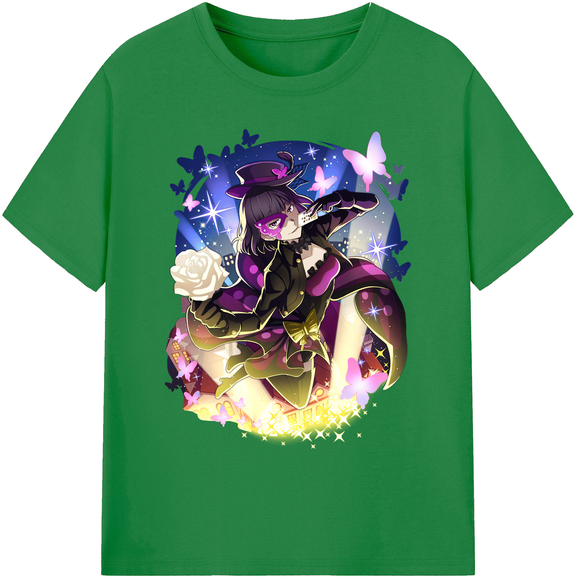 （画像用） 文豪ストレイドッグス Bungo Stray Dogs 綿100％ メンズ半袖Tシャツ｜肌触りやわらか＆通気性