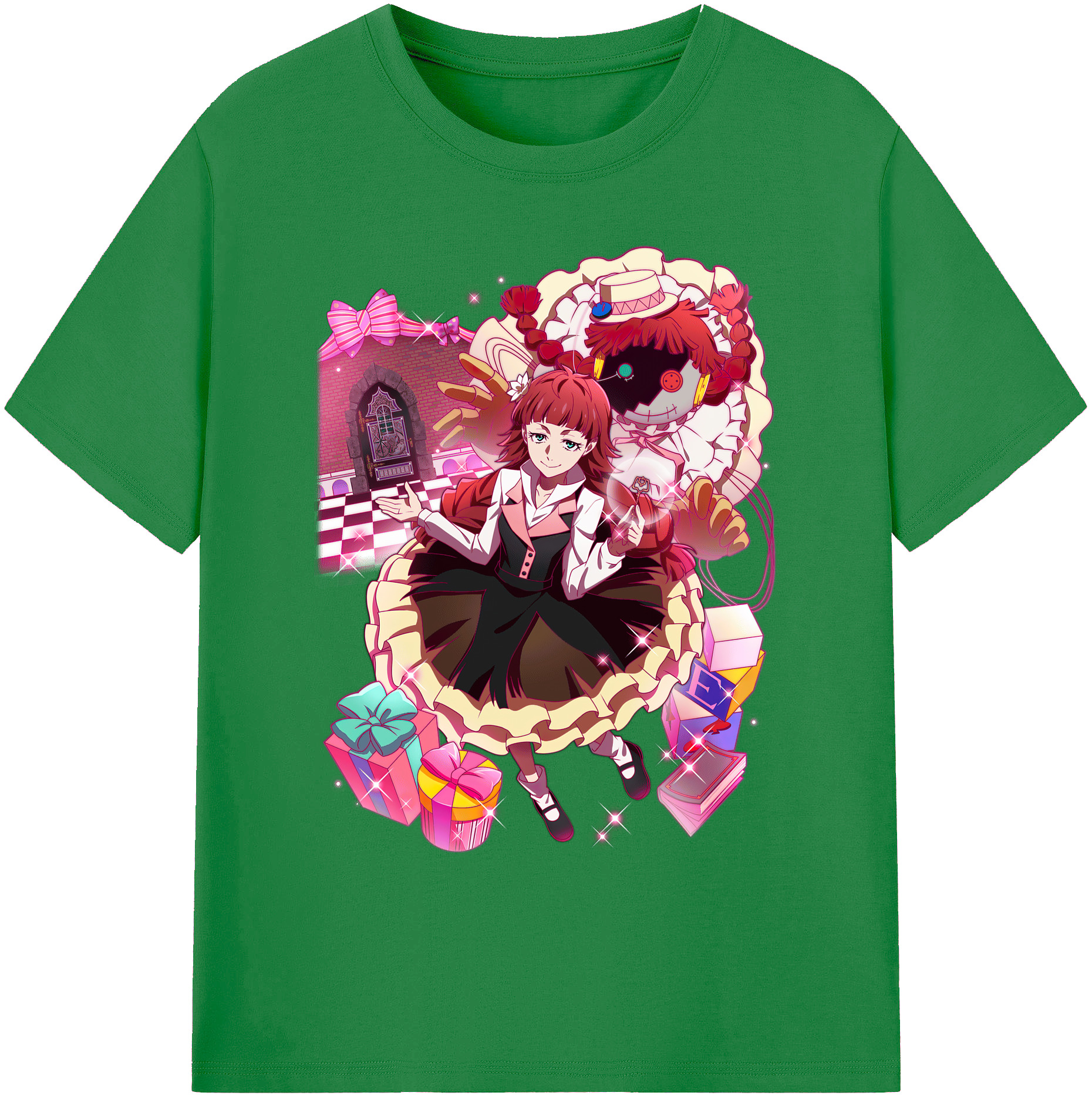 （画像用） 文豪ストレイドッグス Bungo Stray Dogs 綿100％ メンズ半袖Tシャツ｜肌触りやわらか＆通気性