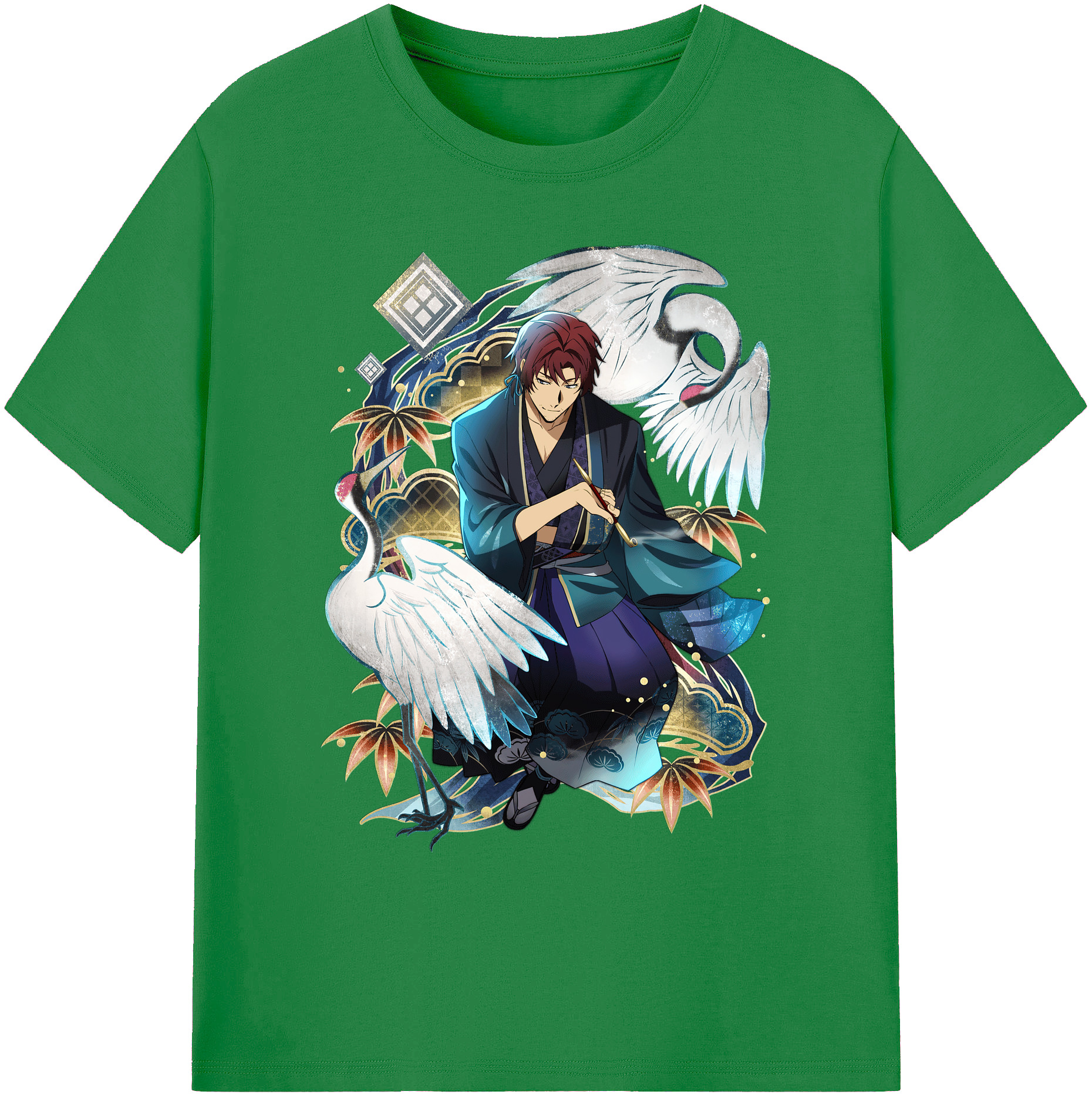 文豪ストレイドッグス Bungo Stray Dogs 綿100％ メンズ半袖Tシャツ｜肌触りやわらか＆通気性