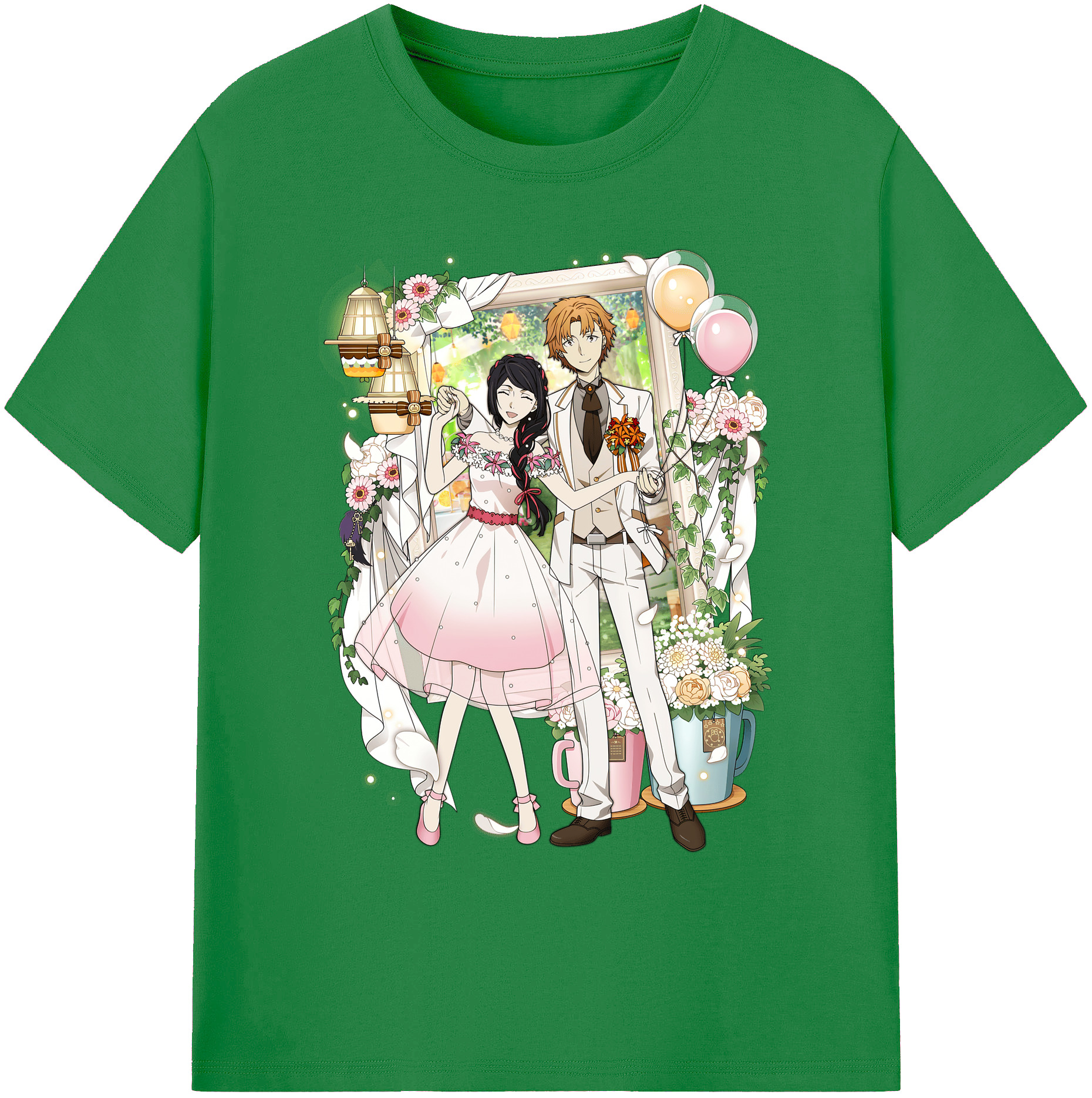 （画像用） 文豪ストレイドッグス Bungo Stray Dogs 綿100％ メンズ半袖Tシャツ｜肌触りやわらか＆通気性