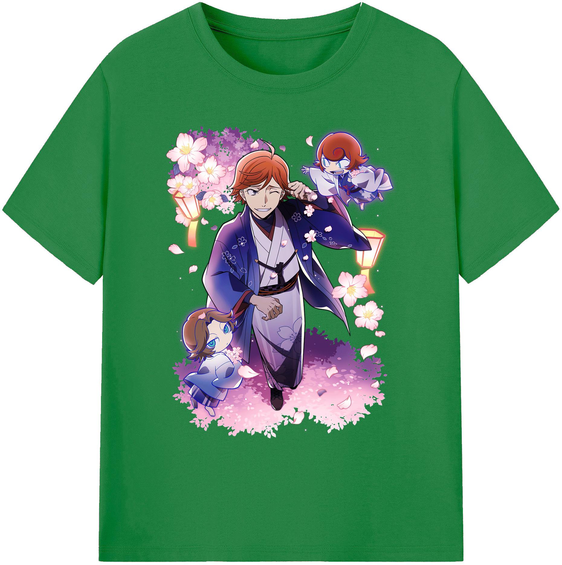 （画像用） 文豪ストレイドッグス Bungo Stray Dogs 綿100％ メンズ半袖Tシャツ｜肌触りやわらか＆通気性