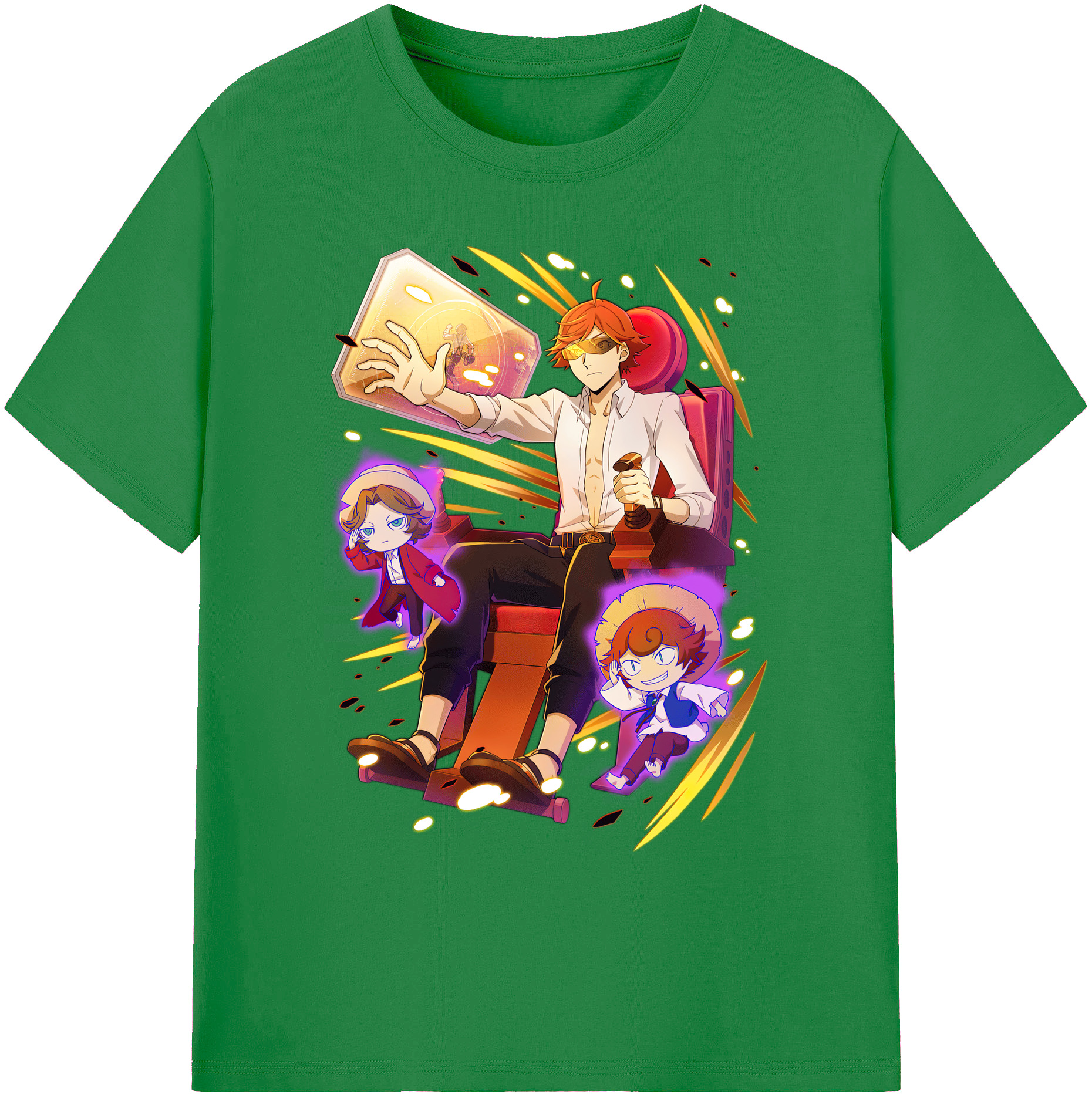 （画像用） 文豪ストレイドッグス Bungo Stray Dogs 綿100％ メンズ半袖Tシャツ｜肌触りやわらか＆通気性