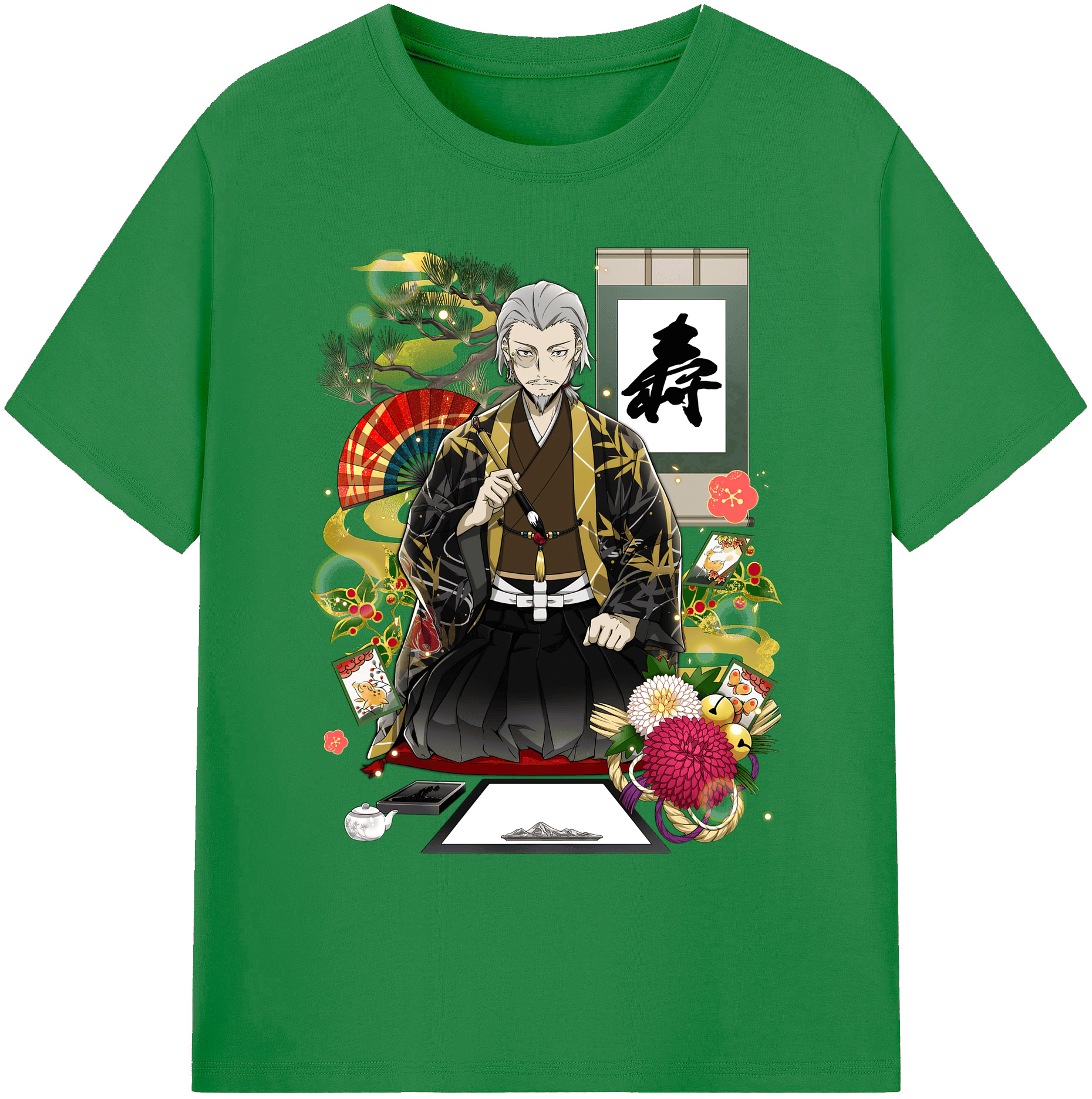 （画像用） 文豪ストレイドッグス Bungo Stray Dogs 綿100％ メンズ半袖Tシャツ｜肌触りやわらか＆通気性