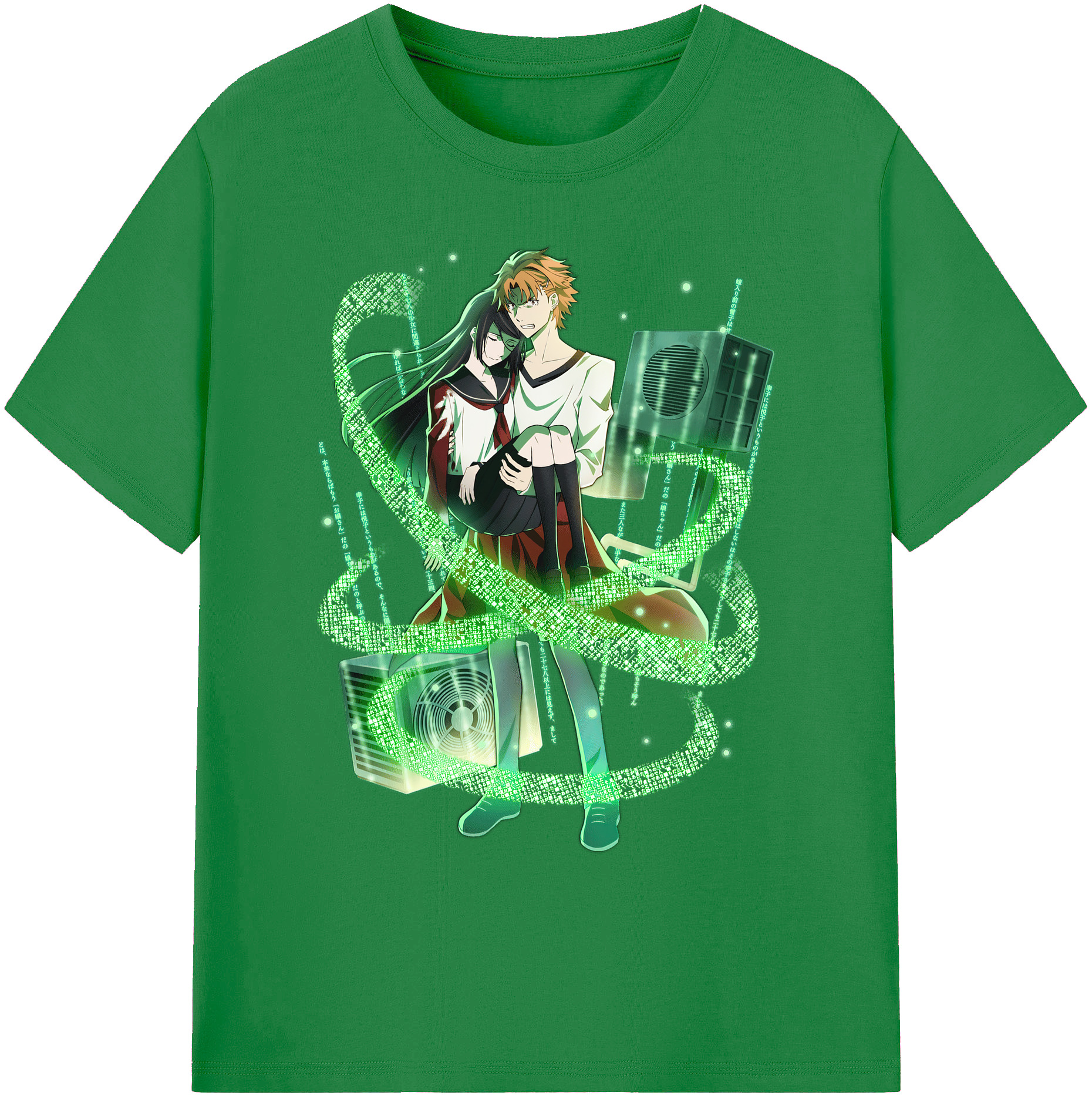 （画像用） 文豪ストレイドッグス Bungo Stray Dogs 綿100％ メンズ半袖Tシャツ｜肌触りやわらか＆通気性