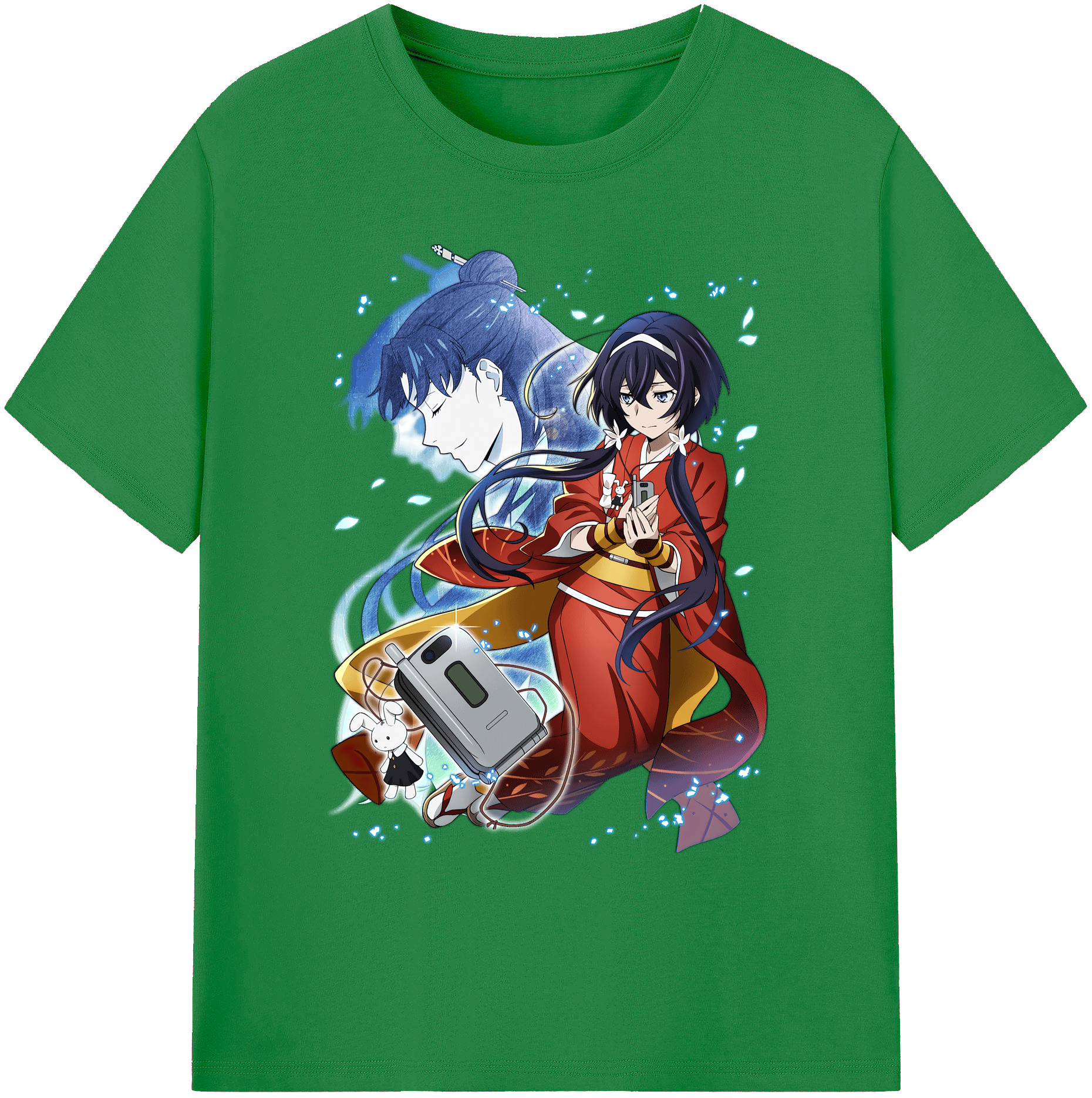 （画像用） 文豪ストレイドッグス Bungo Stray Dogs 綿100％ メンズ半袖Tシャツ｜肌触りやわらか＆通気性